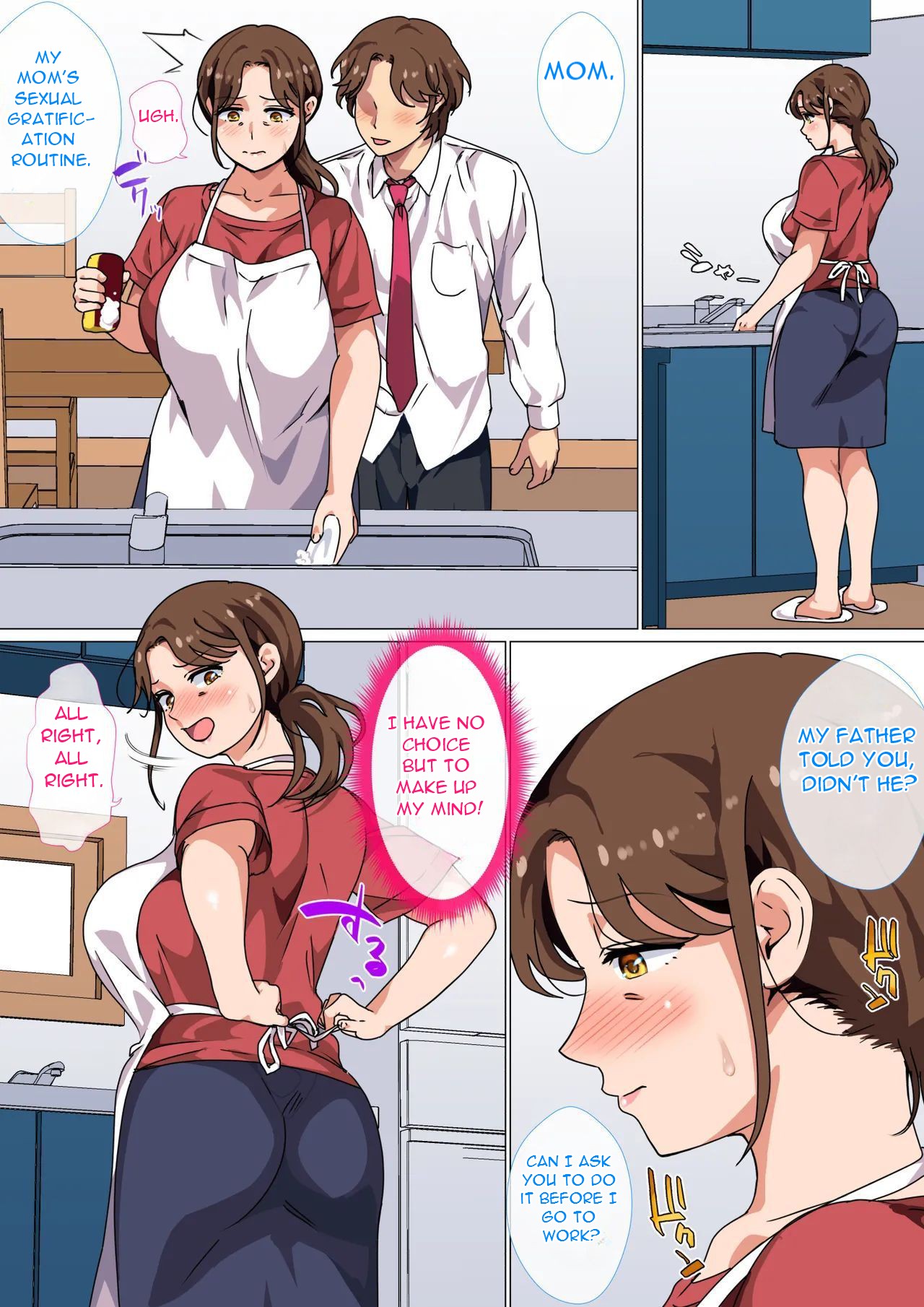 It's a Mother's Duty to Relieve Her Son's Strong Sexual Desire! page 7