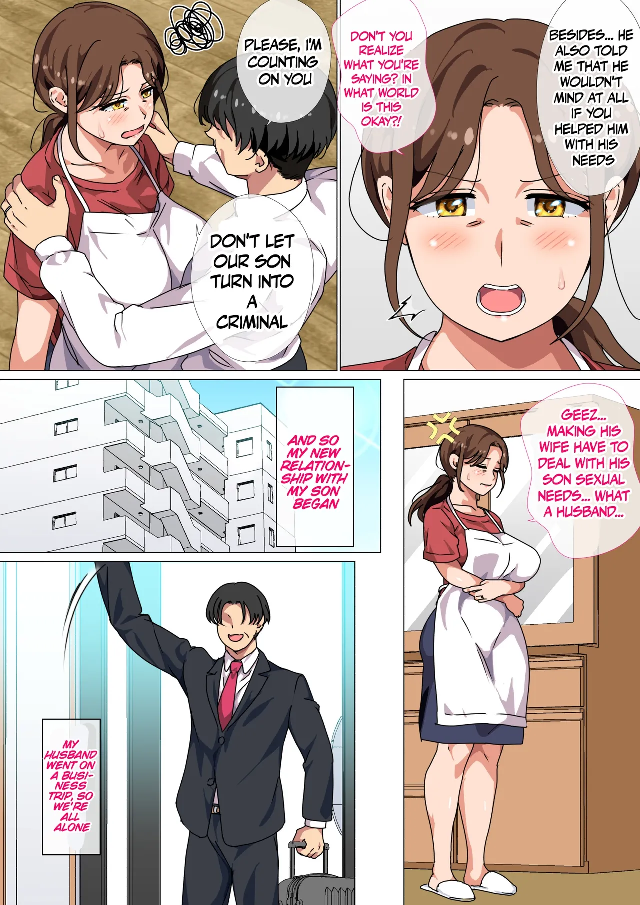 It's a Mother's duty to take care of her son's Sexual Needs! page 3