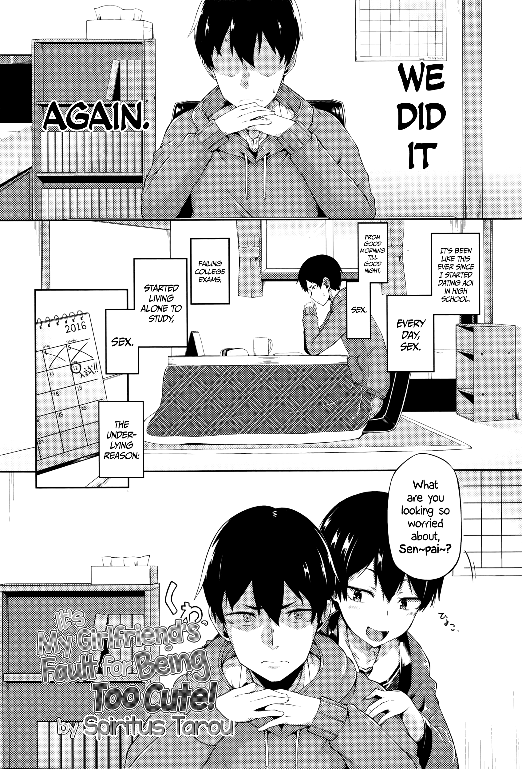 It's My Girlfriend's Fault for Being Too Cute! (COMIC Koh Vol. 8) [English] =CW= page 2