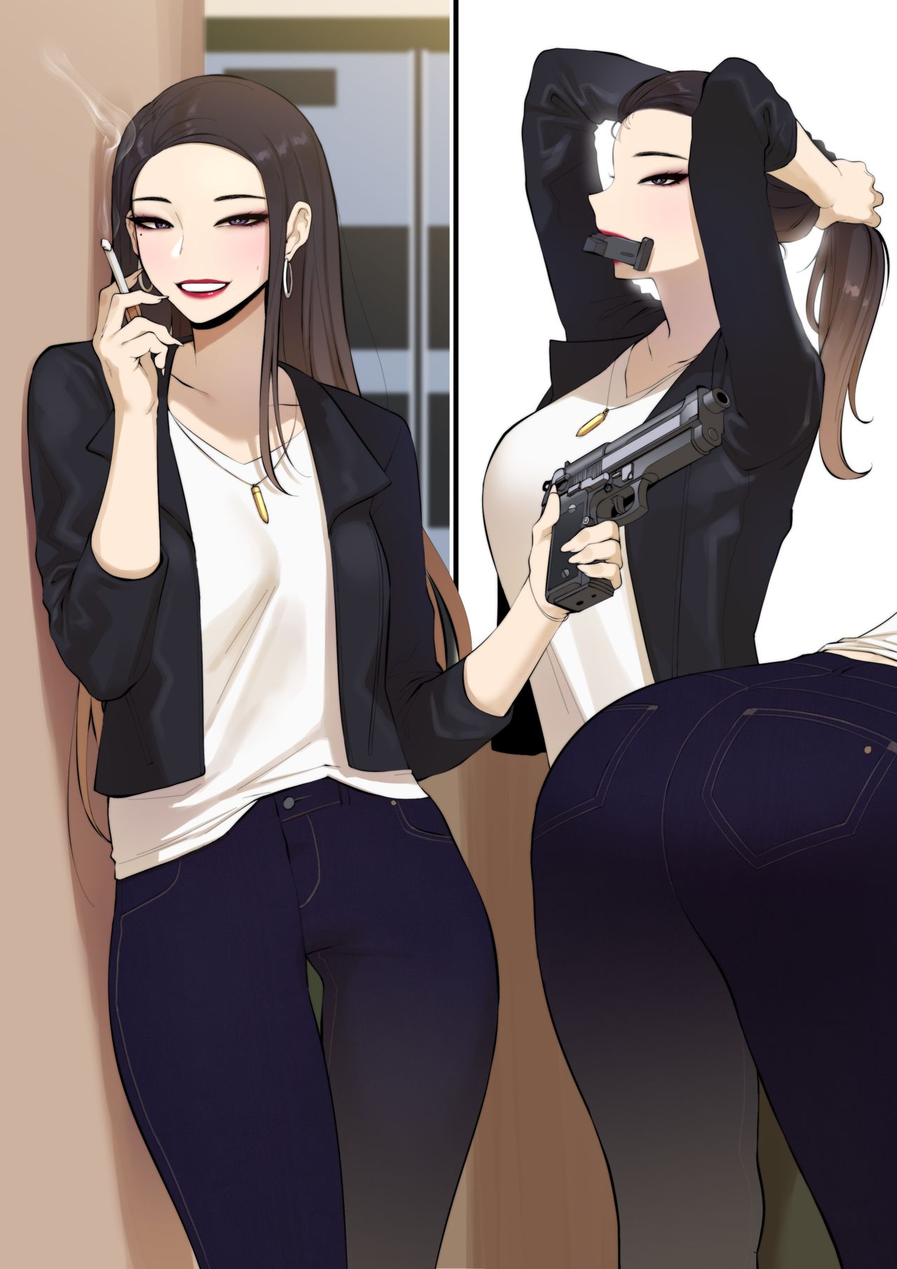 It's Normal for us to Have Sex if You Lose Right? Gun edition page 31