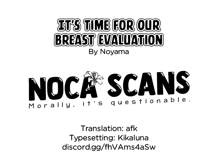 It's Time for Our Breast Evaluation page 24