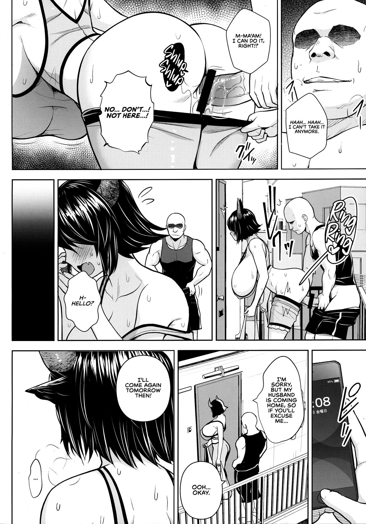 It's Your Fault for Having Such Big Boobs, Ma'am! 3 page 8