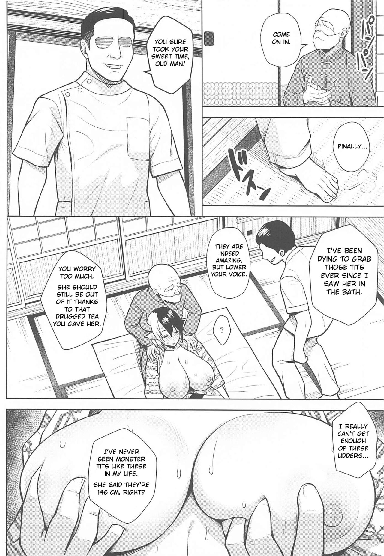 It's Your Fault for Having Such Big Boobs, Ma'am! 4 page 13