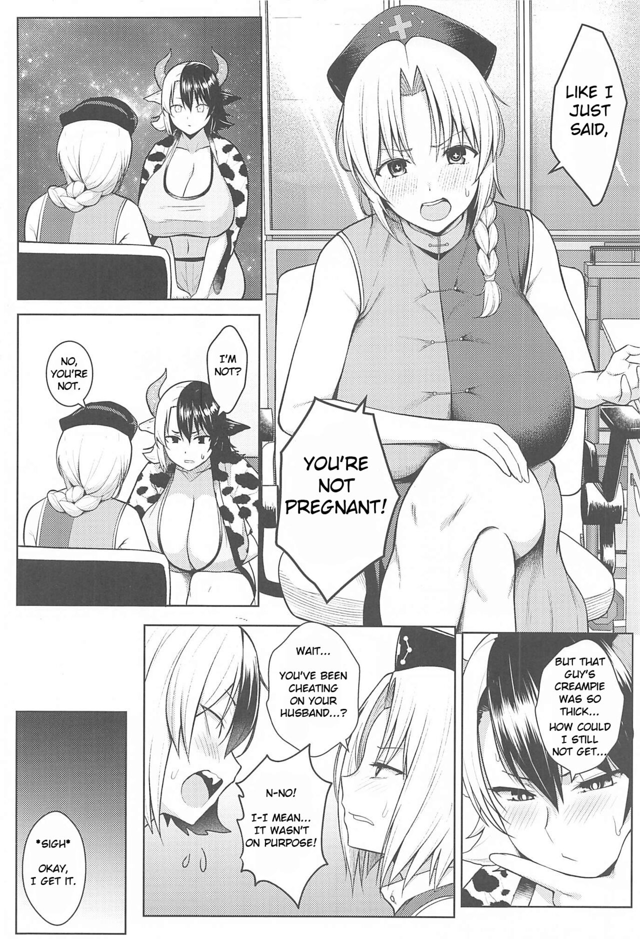 It's Your Fault for Having Such Big Boobs, Ma'am! 4 page 3