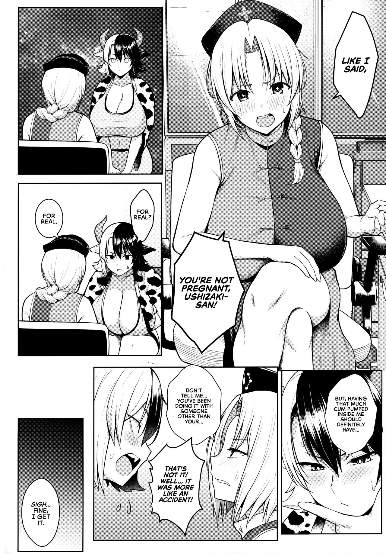 It's Your Fault for Having Such Big Boobs, Ma'am! 4 page 4
