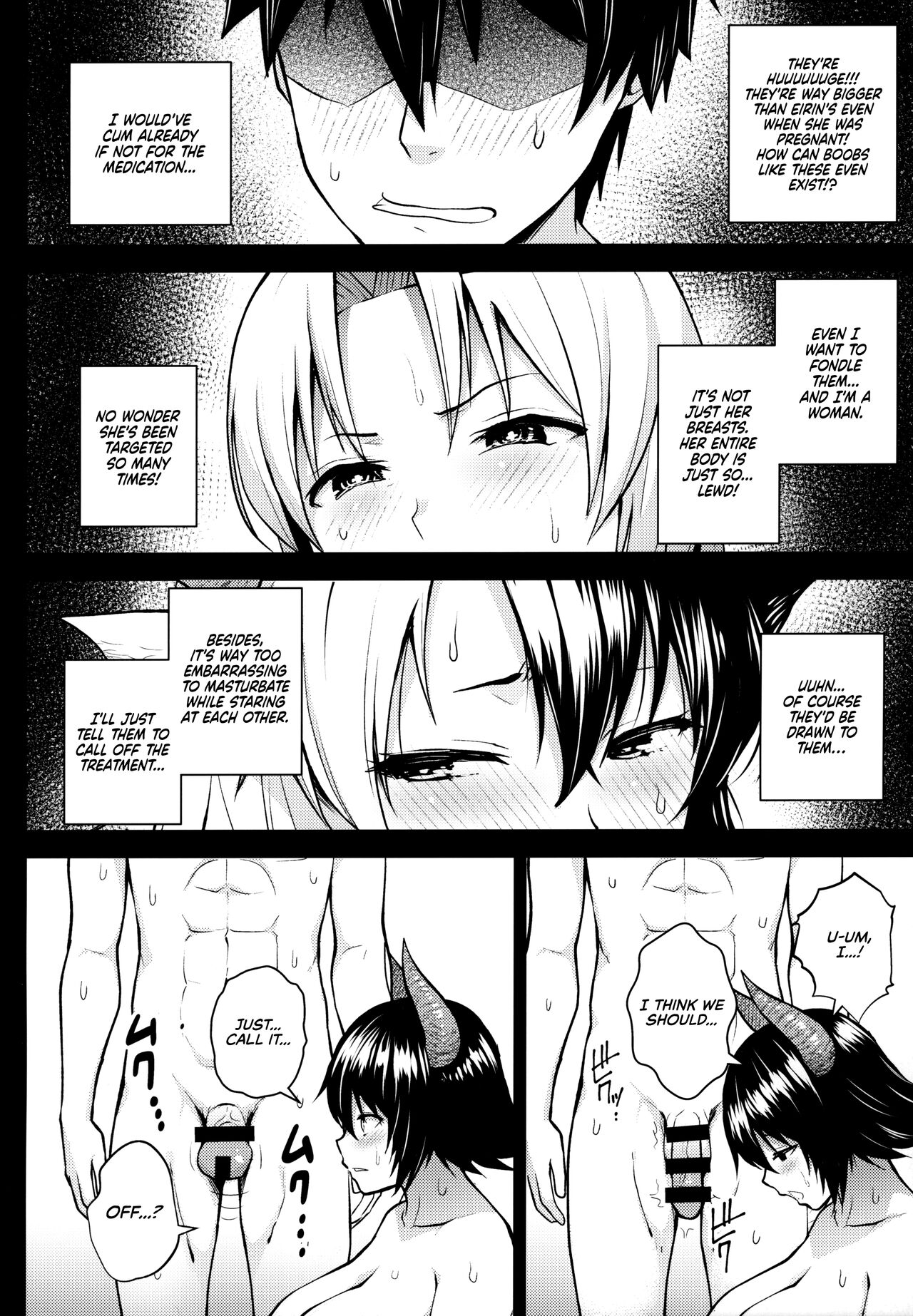 It's Your Fault for Having Such Big Boobs, Ma'am! 5 page 10