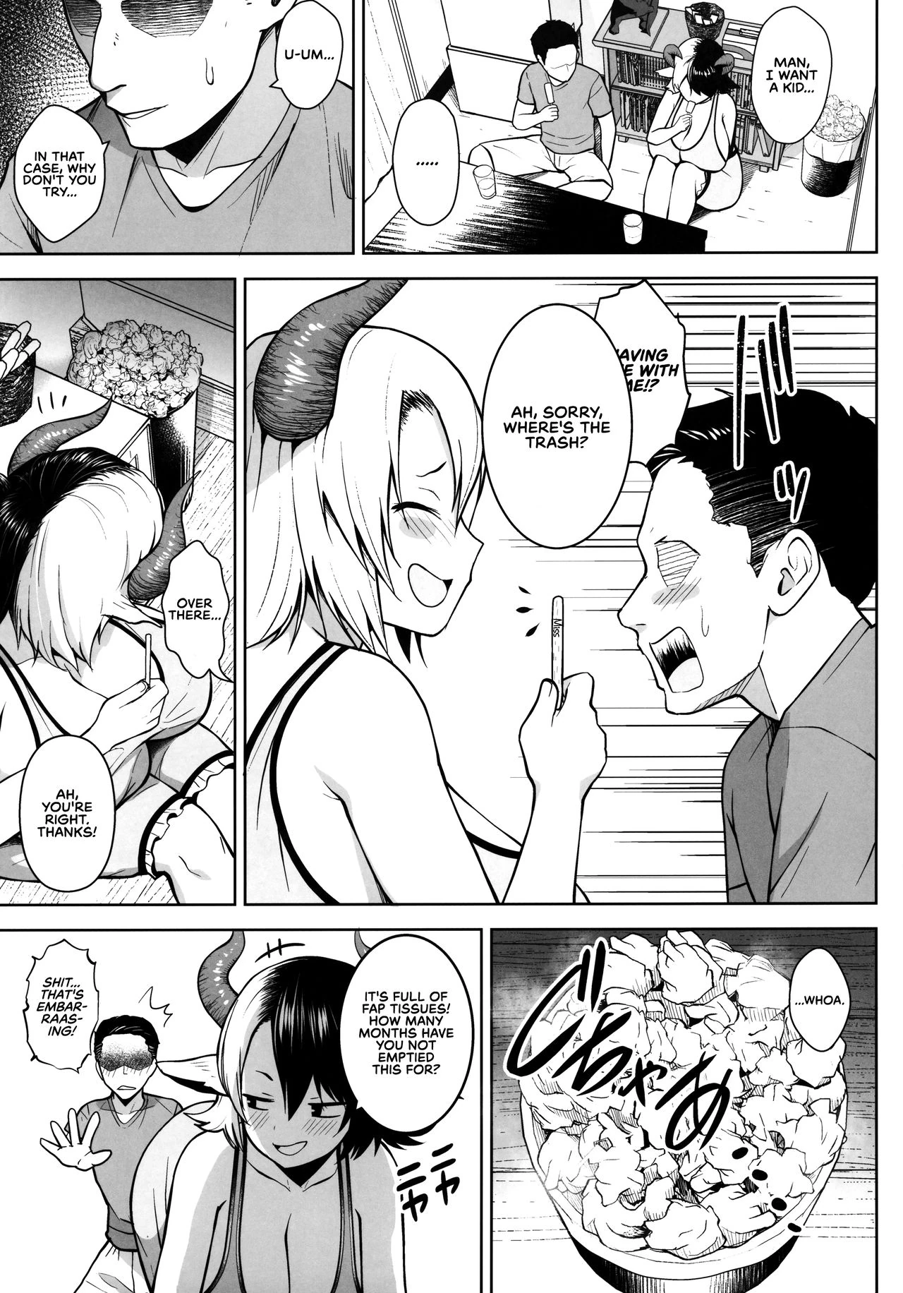 It's Your Fault for Having Such Big Boobs, Miss! page 6