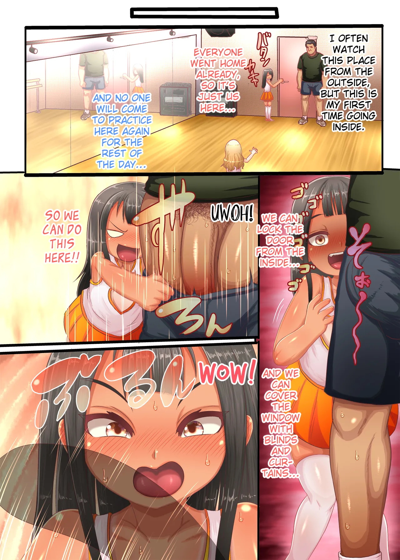 Itazura Gaki!! Gym de Gaki ga Dosukebe Yuuwaku page 11