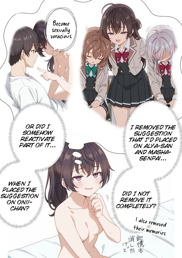 Itazurasuki na Imouto no Saimin Anji de Bijin Shimai ga Dereru Dokoro Janakunaru Hanashi 2 page 59