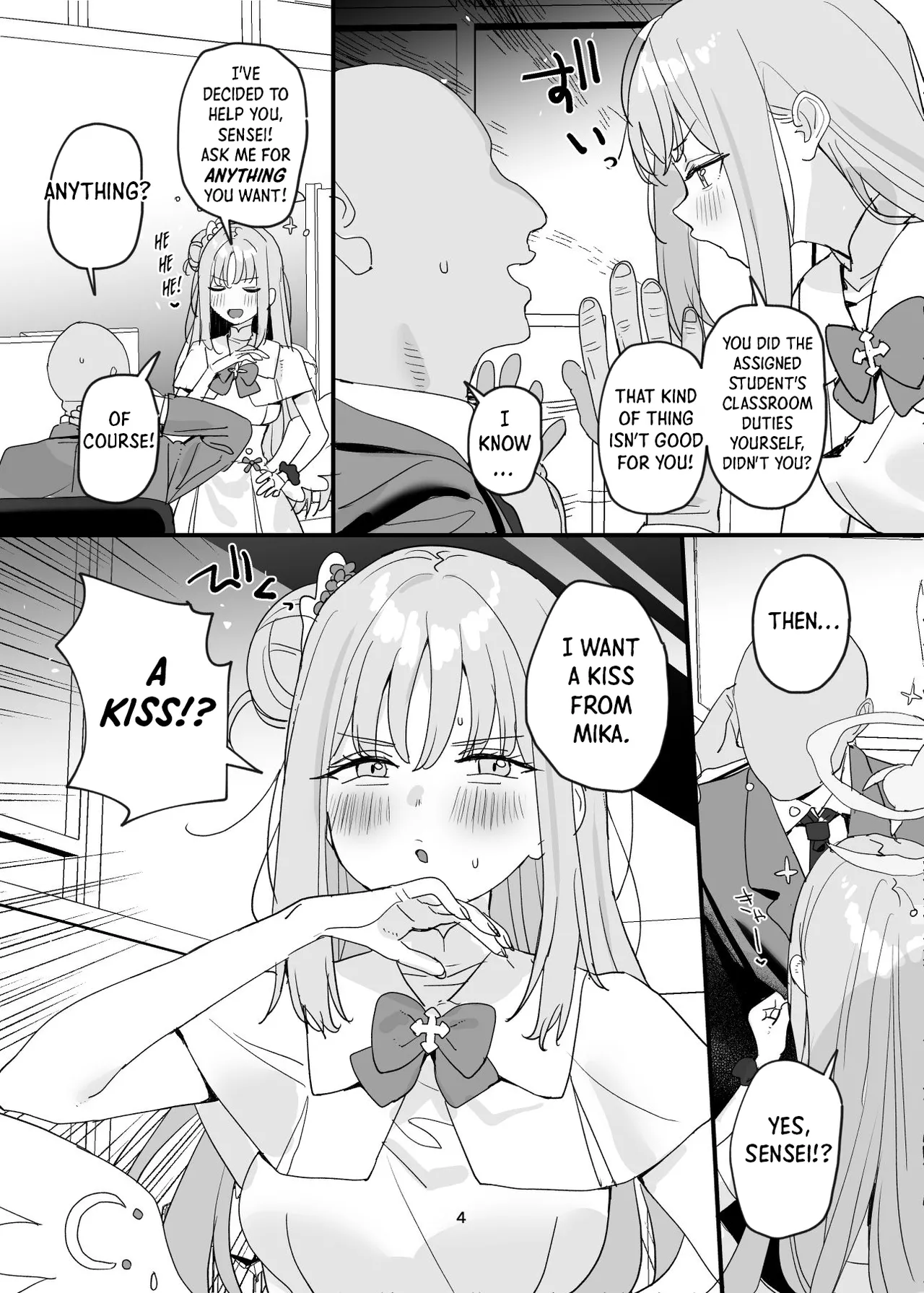It’s Okay for a Student to Have Sex with Sensei, Right? page 4