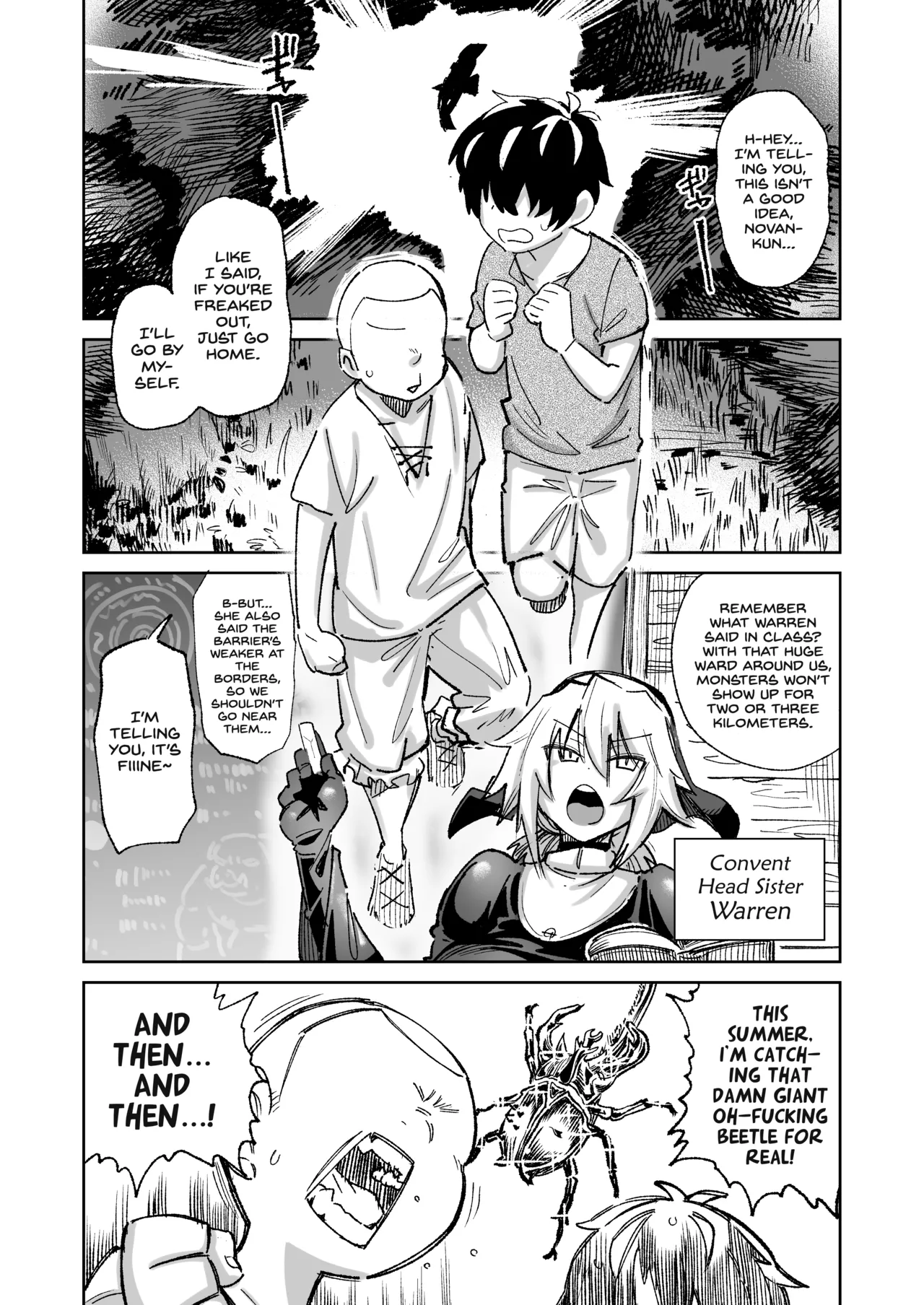 It’s the Monster’s Fault, I Can't Really Help It page 4