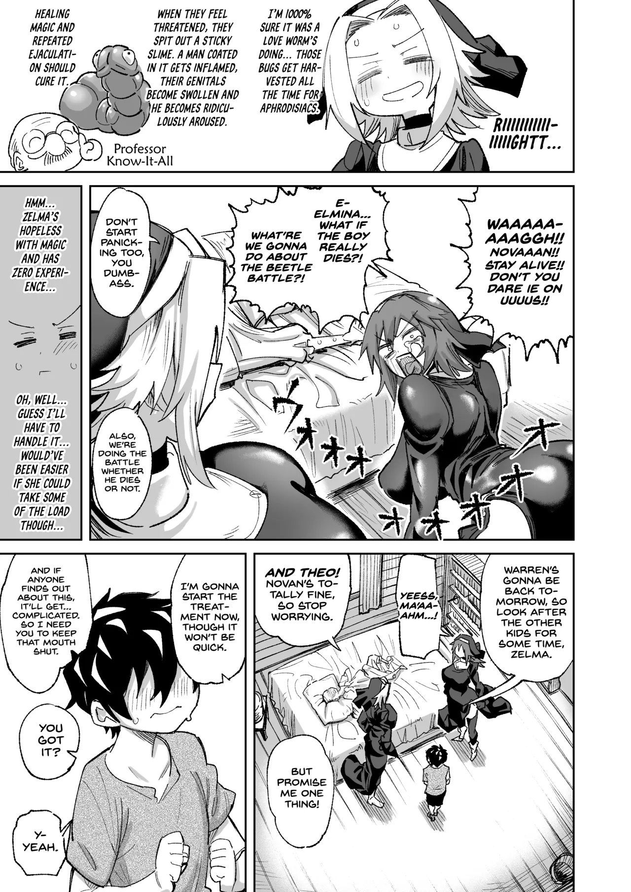 It’s the Monster’s Fault, I Can't Really Help It page 9