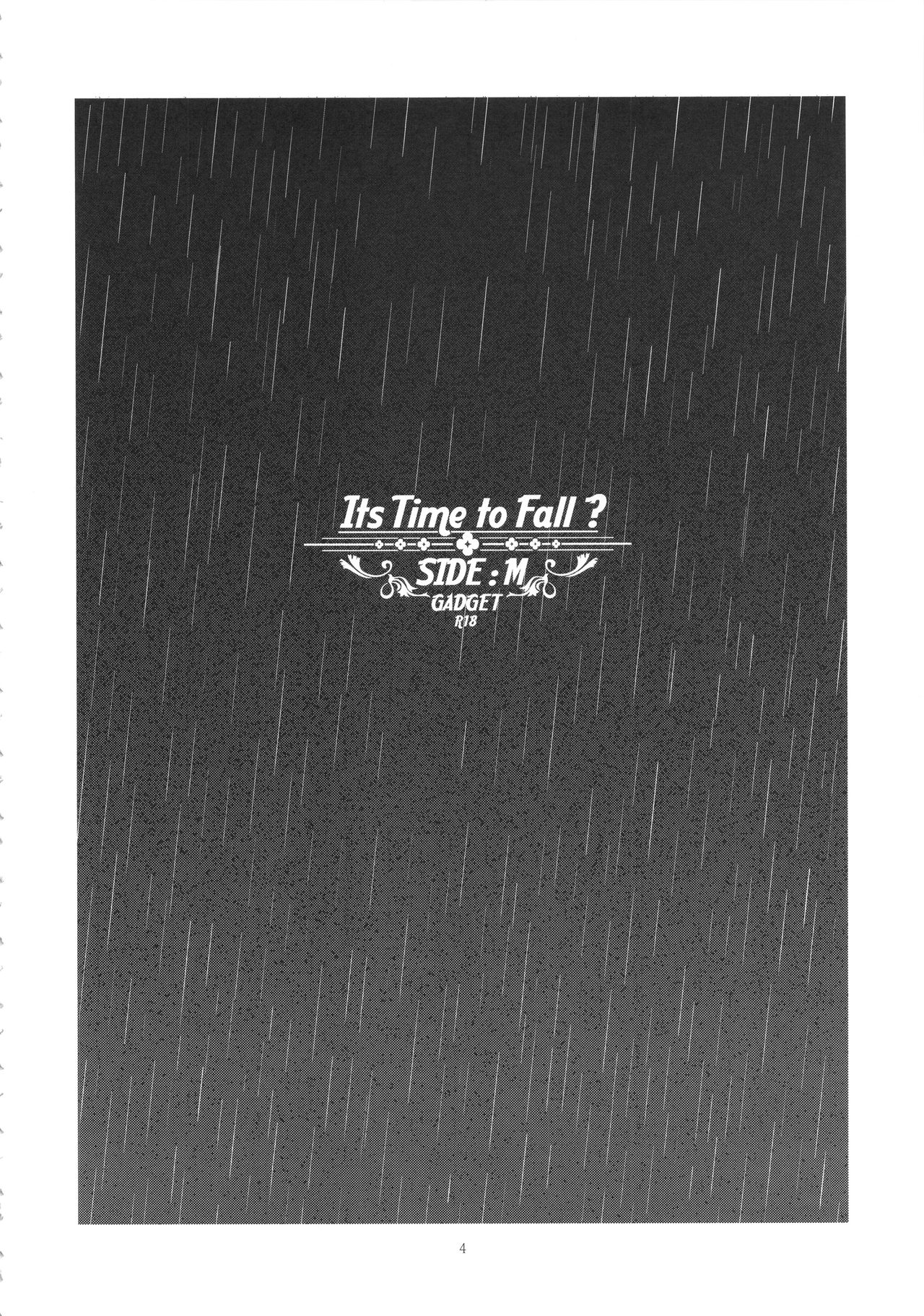 Its Time to Fall? SIDE:M page 3