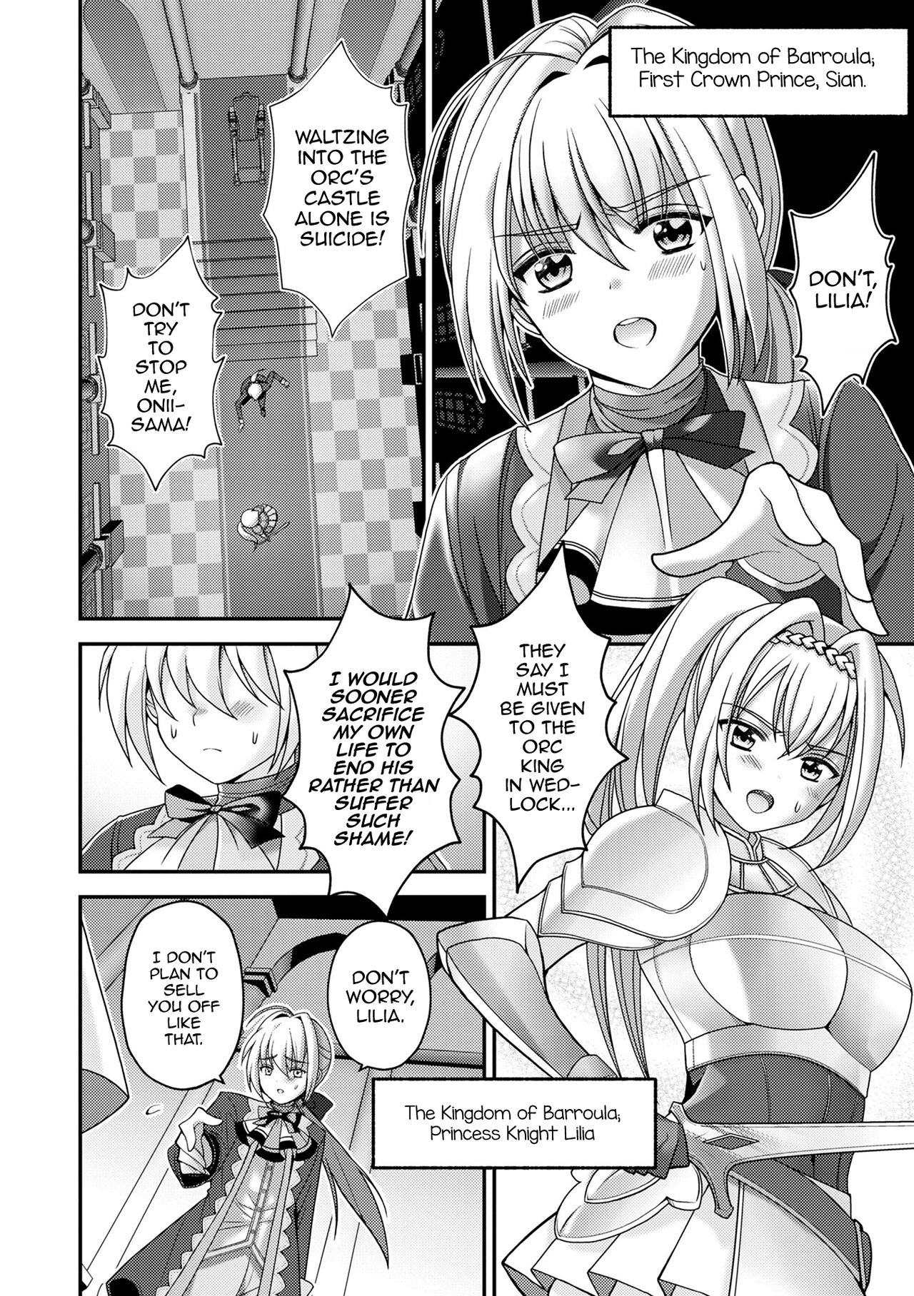 Itsuwari no Himekishi - False princess knight page 4