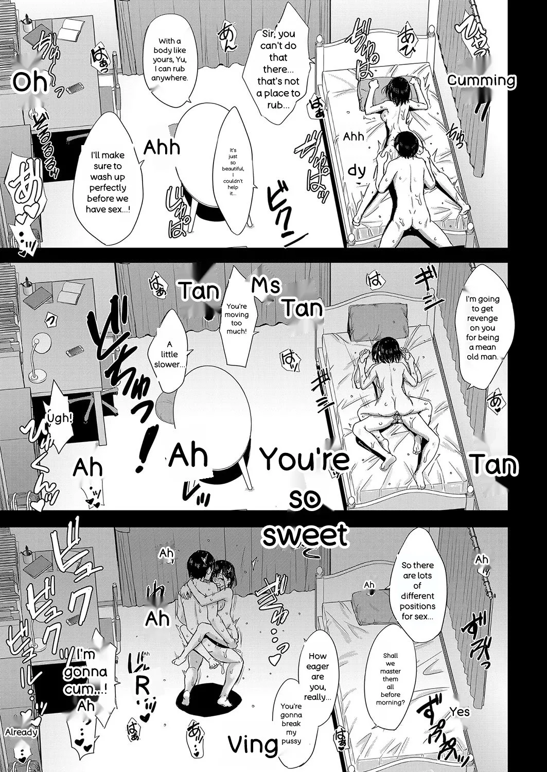 Iyarashii Kono Ko-tachi wa Tsukaretai. page 136