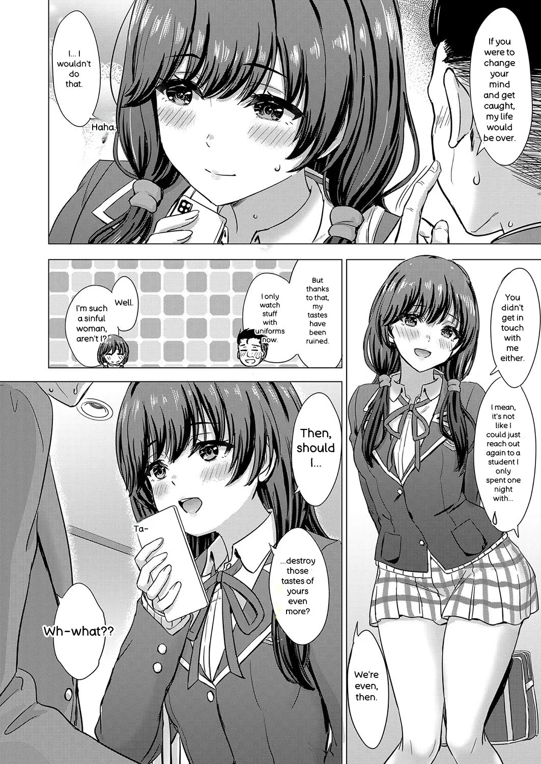 Iyarashii Kono Ko-tachi wa Tsukaretai. page 147
