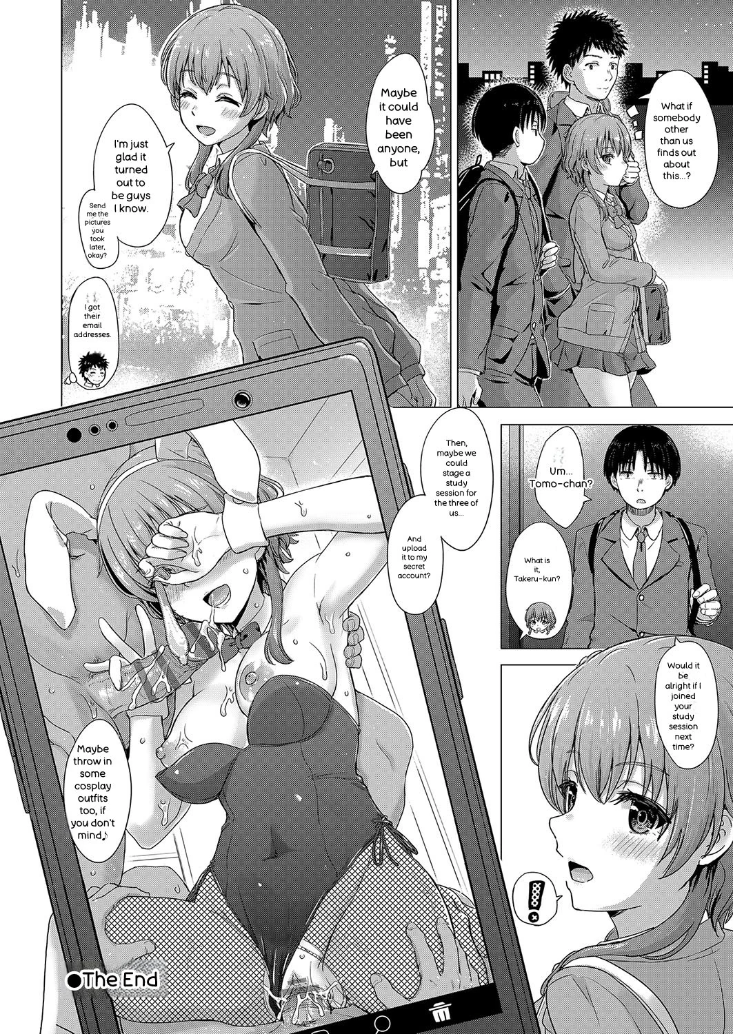Iyarashii Kono Ko-tachi wa Tsukaretai. page 91