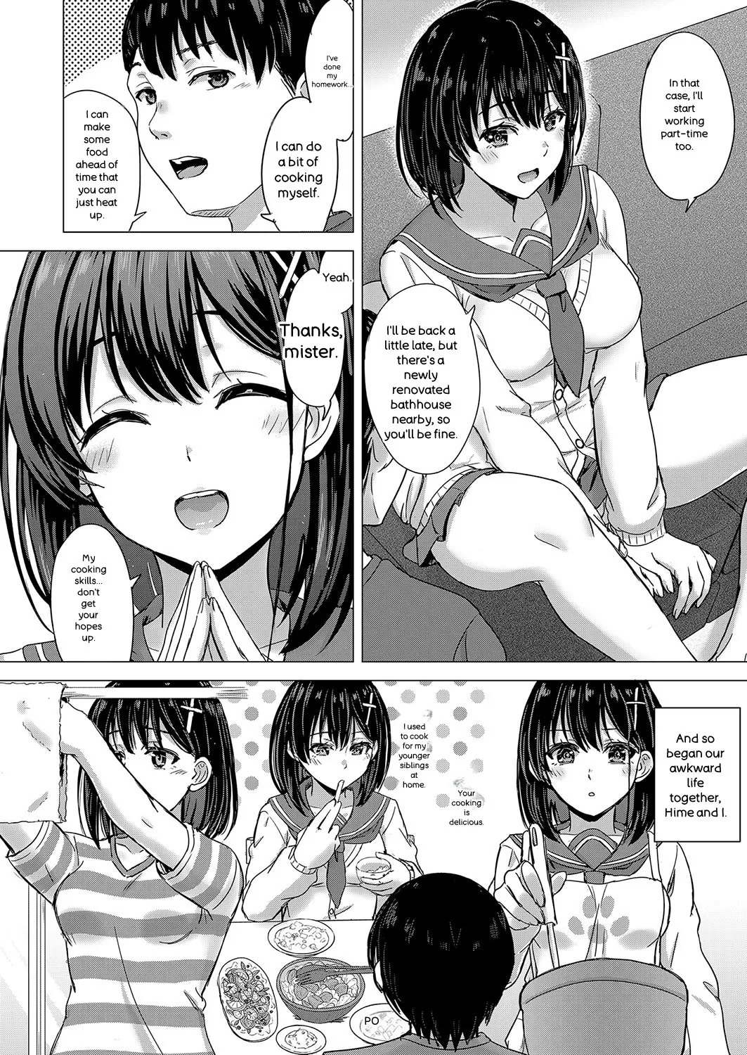 Iyarashii Kono Ko-tachi wa Tsukaretai. page 97