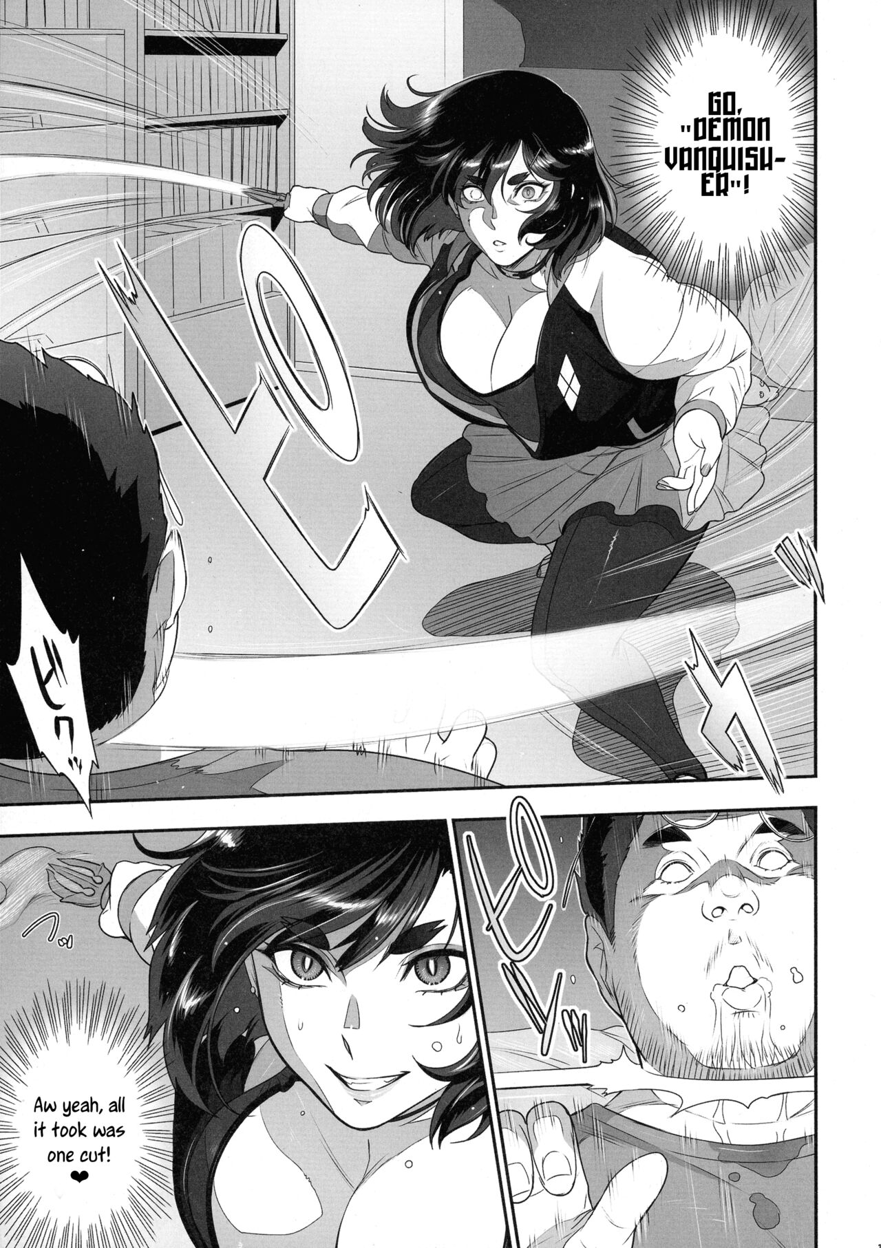 Japanese futanari medium's demon lust mode, Part 1 page 11