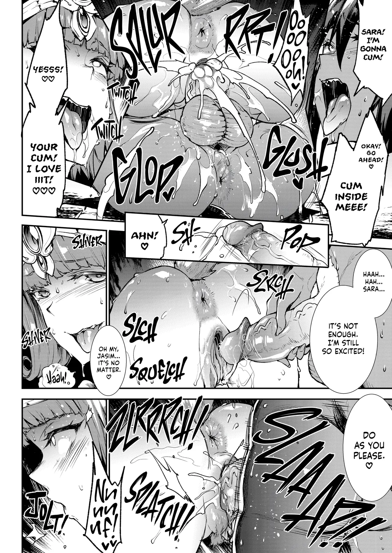 Jasim: Futanari Sword Dancer Anthology page 35