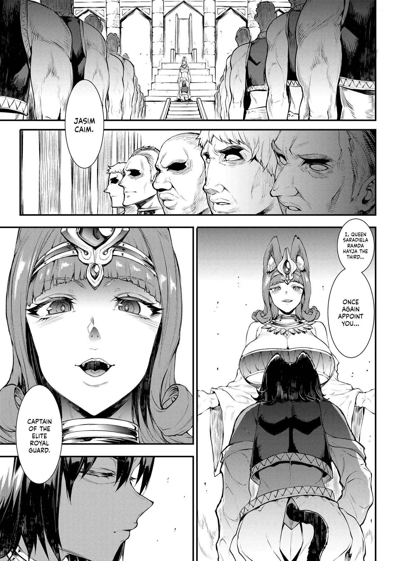 Jasim: Futanari Sword Dancer Anthology page 44