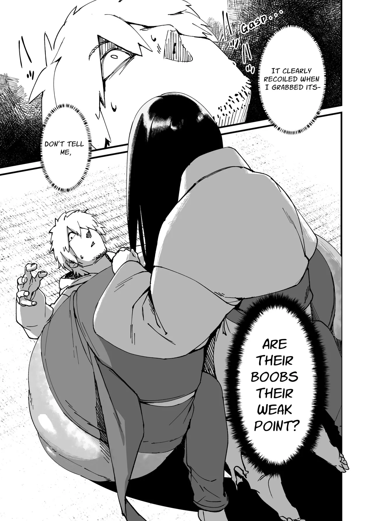 Jibakurei-chan wa Oppai ga Yowai. page 13
