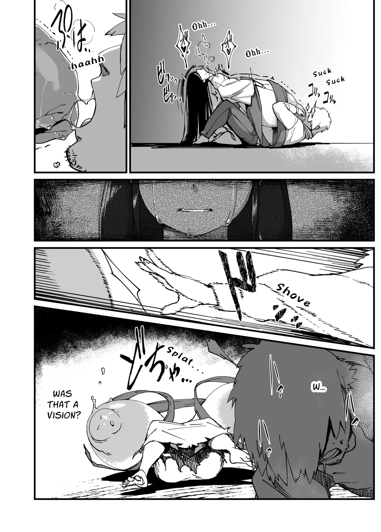 Jibakurei-chan wa Oppai ga Yowai. page 18