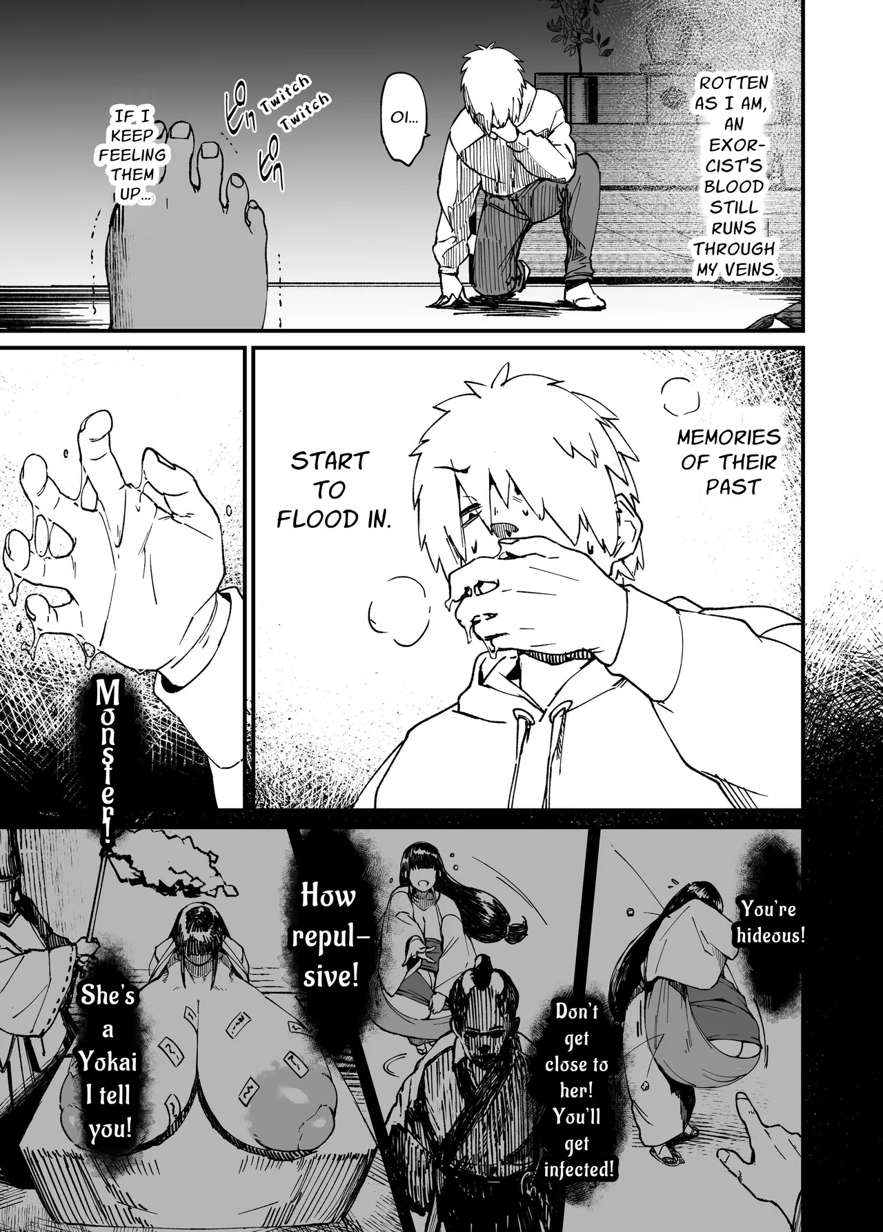 Jibakurei-chan wa Oppai ga Yowai. page 19