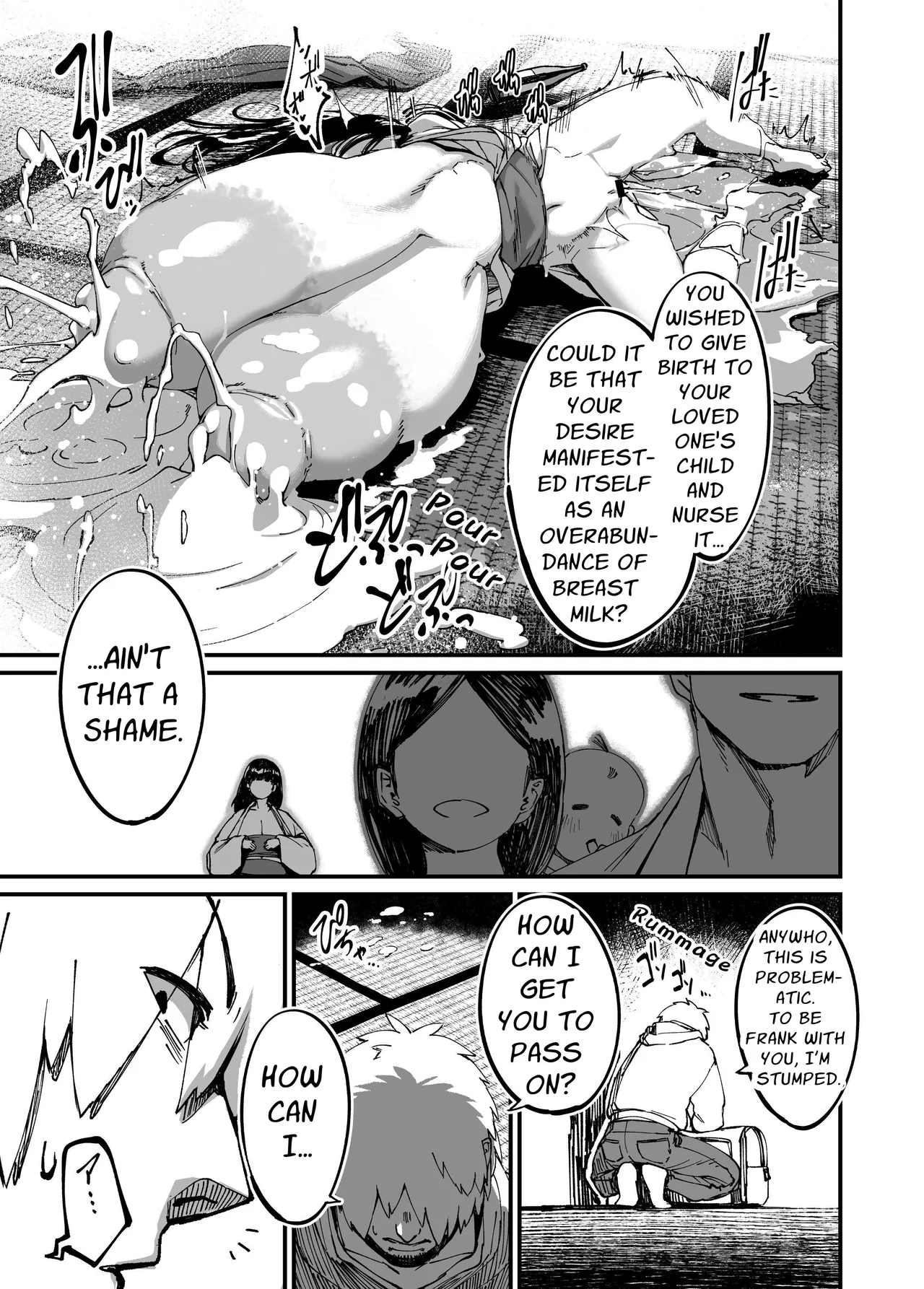 Jibakurei-chan wa Oppai ga Yowai. page 31