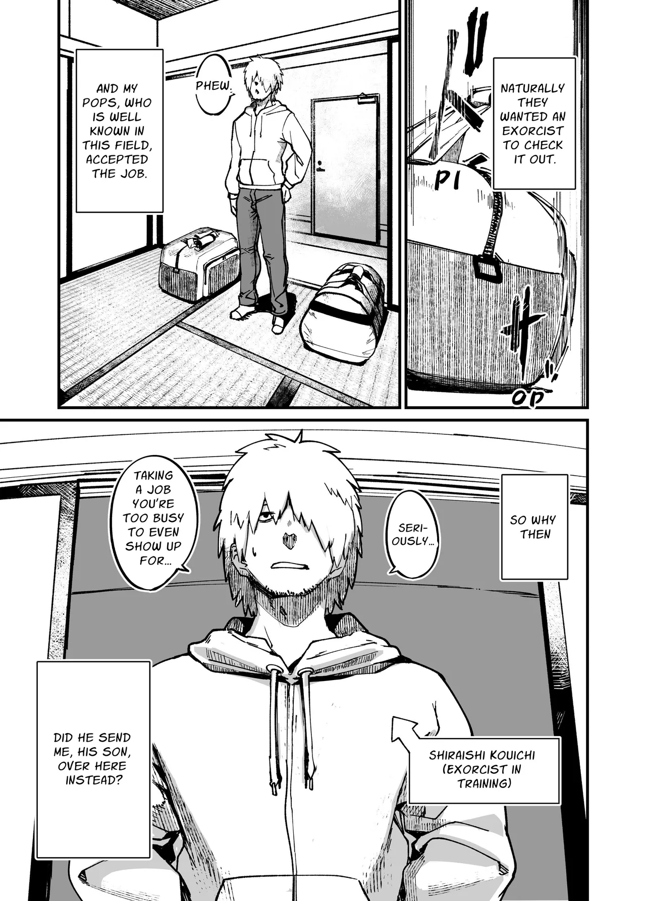 Jibakurei-chan wa Oppai ga Yowai. page 5