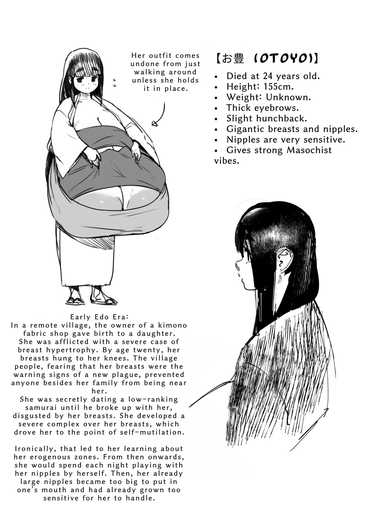 Jibakurei-chan wa Oppai ga Yowai. page 54