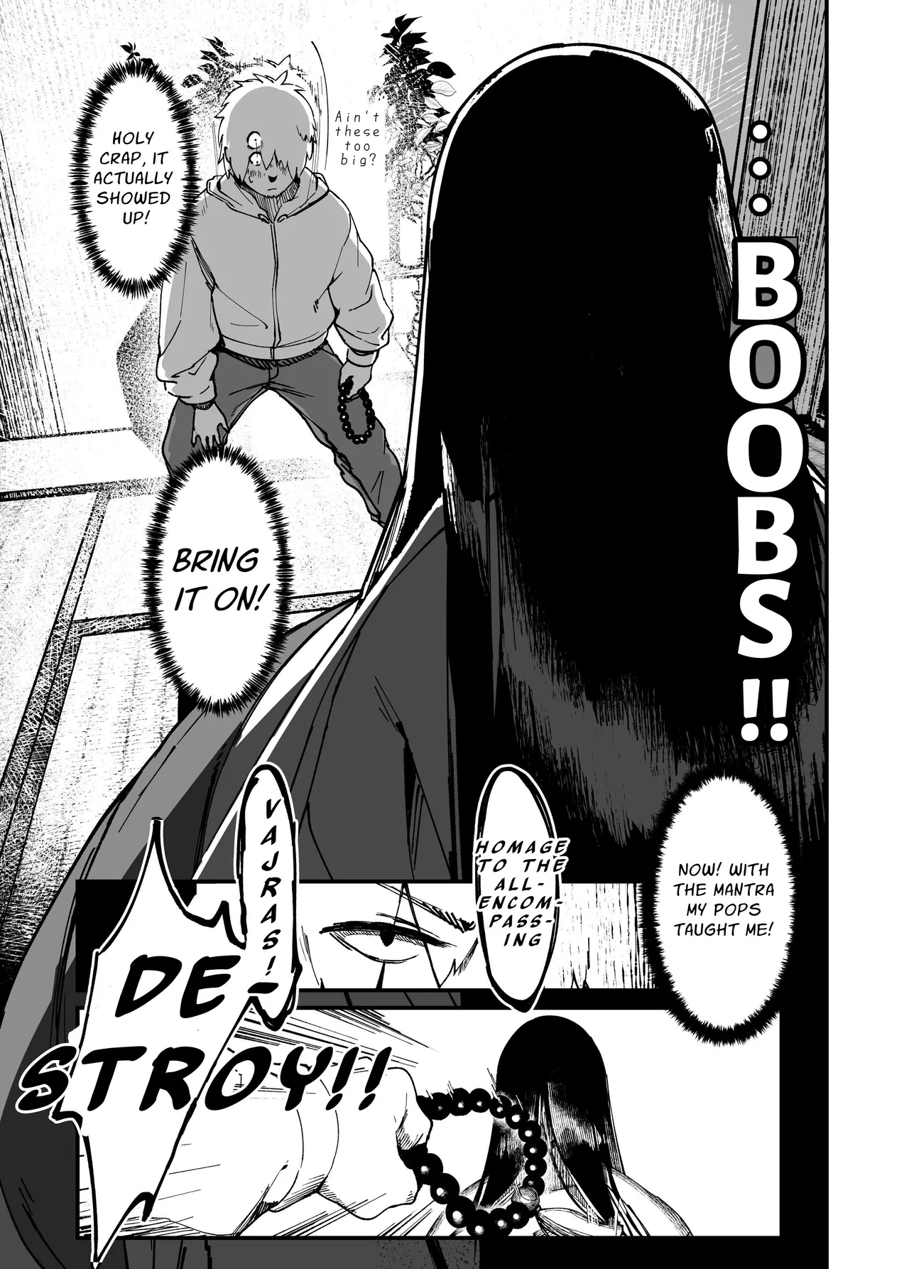 Jibakurei-chan wa Oppai ga Yowai. page 9
