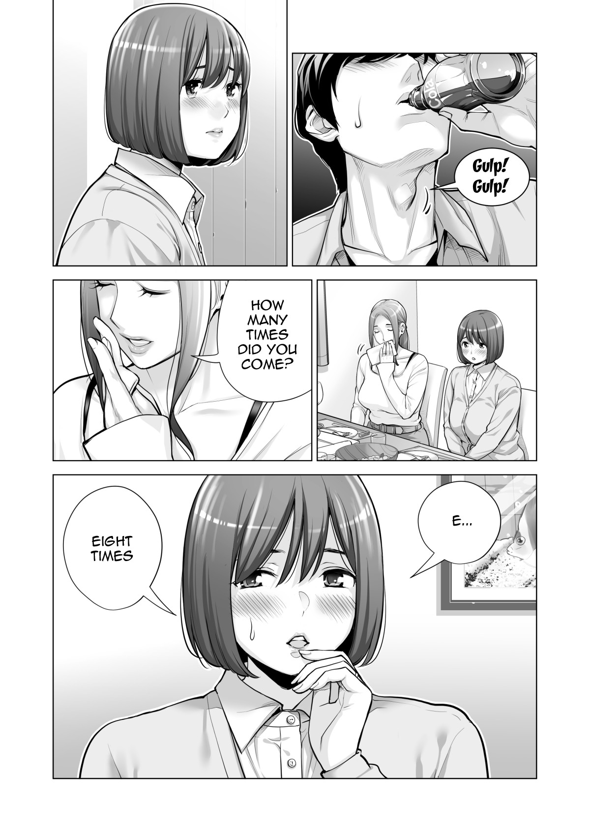 Jichikai no Hitozuma wa Totemo H deshita. 3 Hitozuma-tachi no Oshokuji Hen page 37