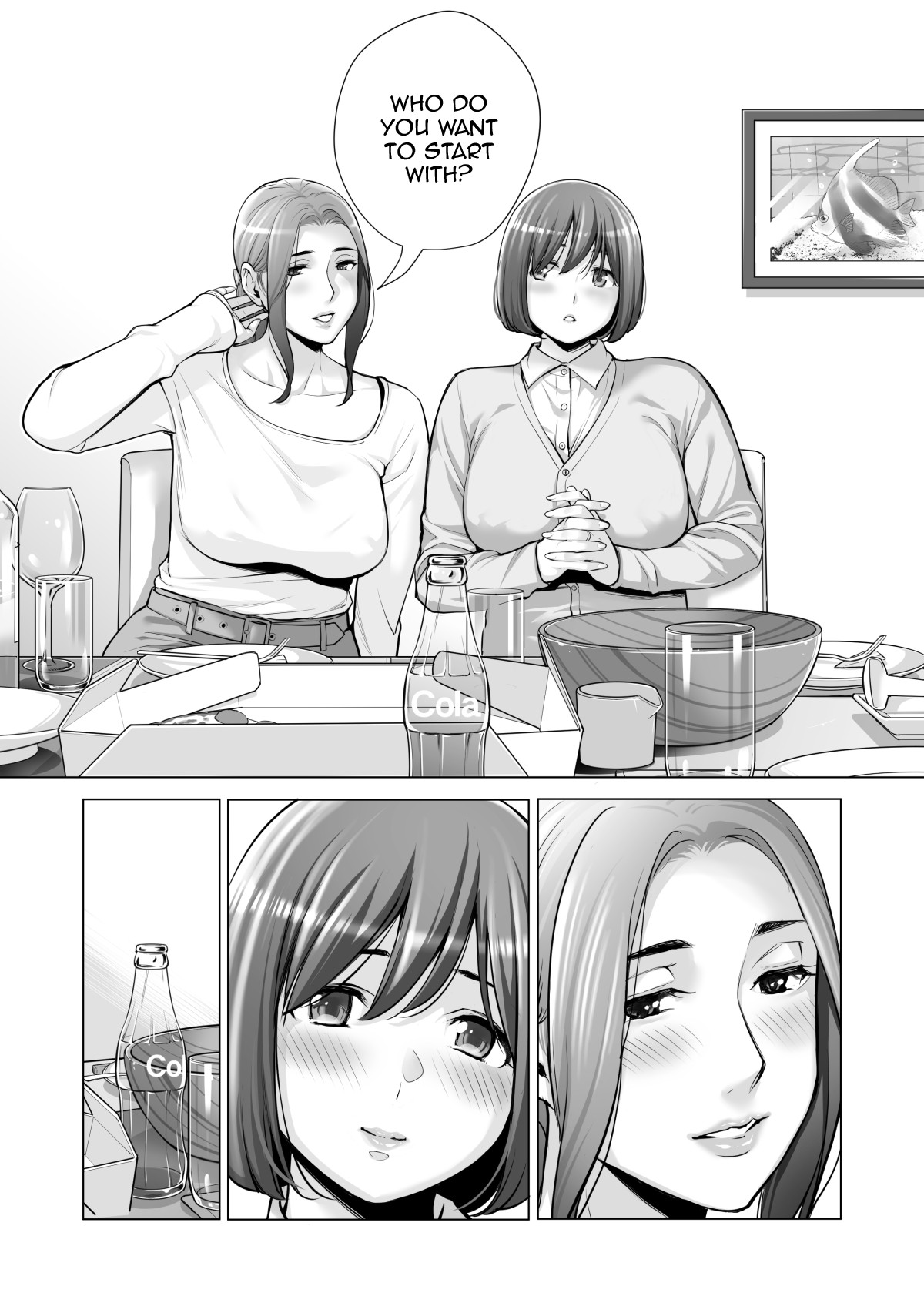 Jichikai no Hitozuma wa Totemo H deshita. 3 Hitozuma-tachi no Oshokuji Hen page 40