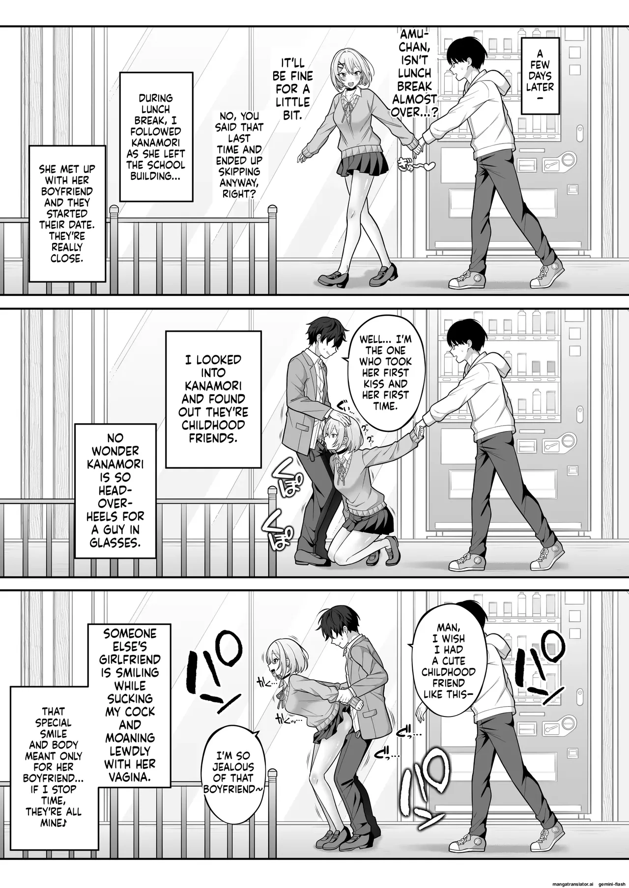 Jikan Teishi Gakuen Omnibus - Time Stop at School: The Omnibus page 18