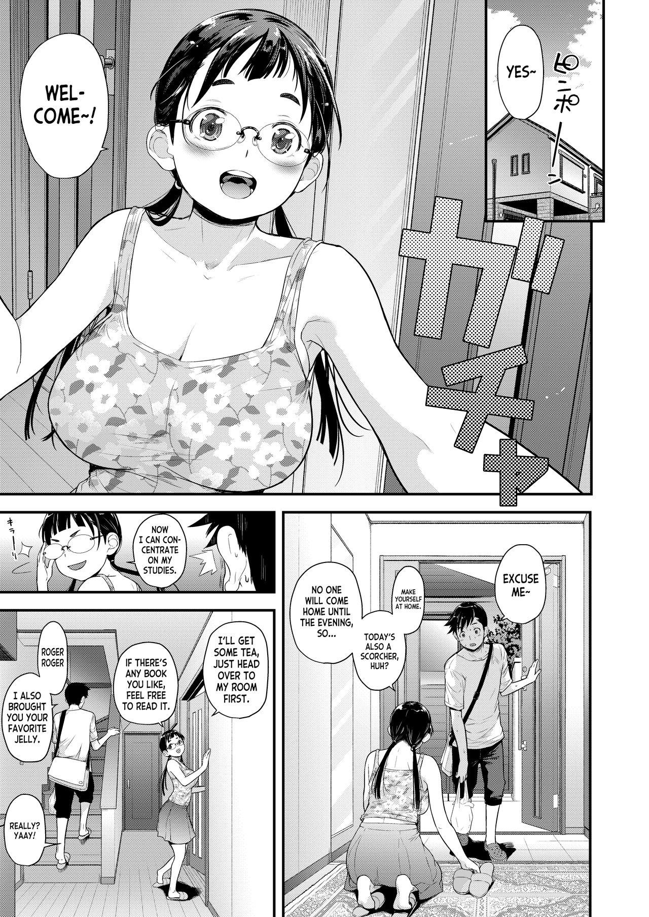 Jimiko to Ichinichijuu Sex 4 - Futarikiri no Juken Benkyou wa... page 3