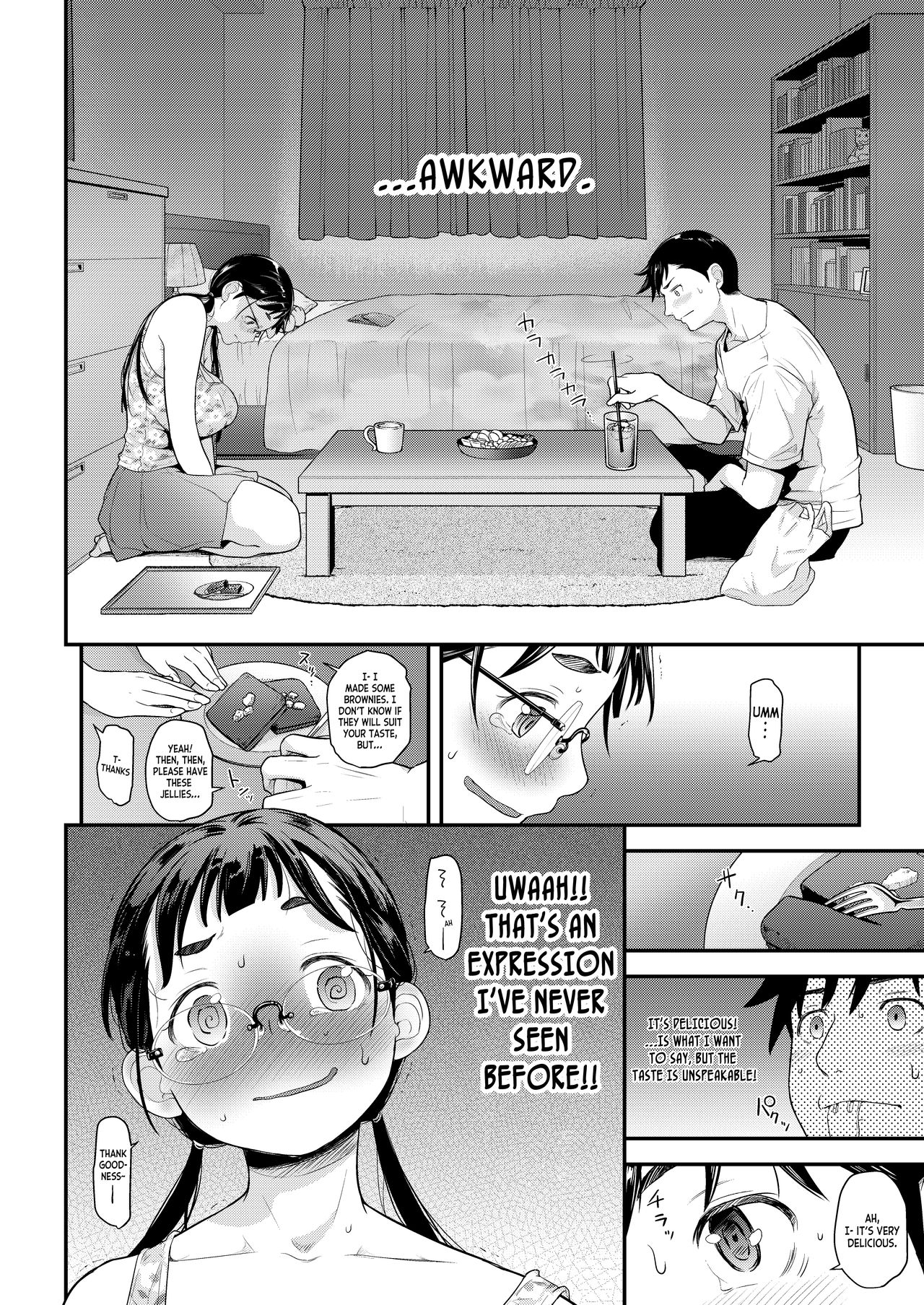 Jimiko to Ichinichijuu Sex 4 - Futarikiri no Juken Benkyou wa... page 6
