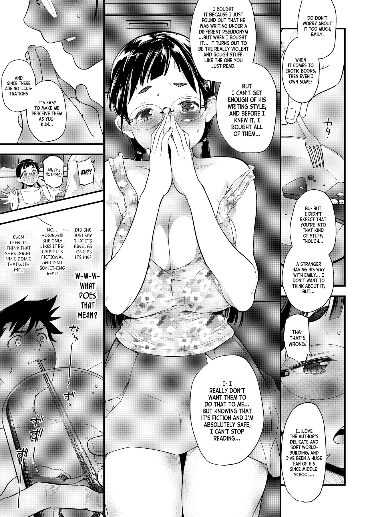 Jimiko to Ichinichijuu Sex 4 - Futarikiri no Juken Benkyou wa... page 7