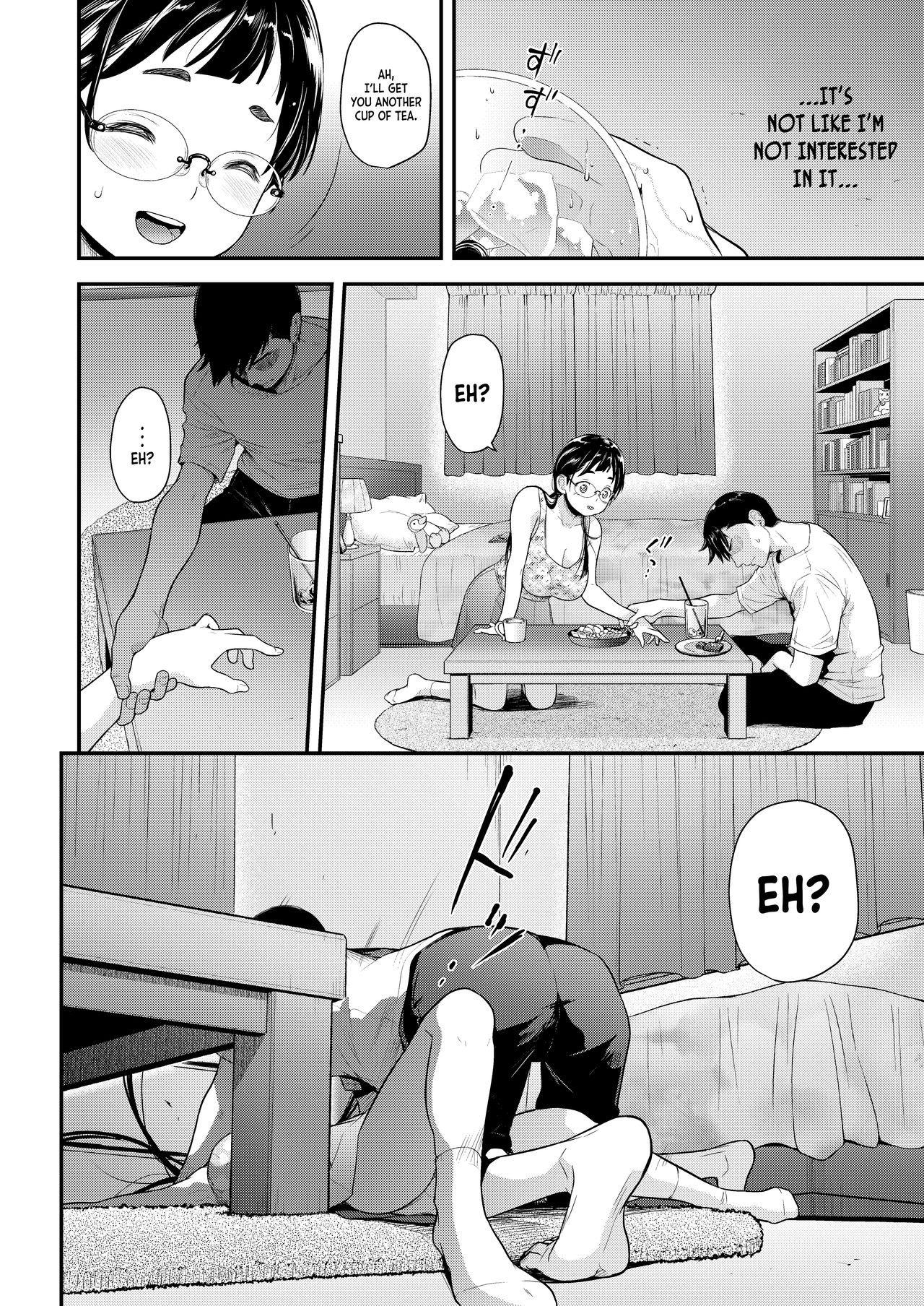 Jimiko to Ichinichijuu Sex 4 - Futarikiri no Juken Benkyou wa... page 8