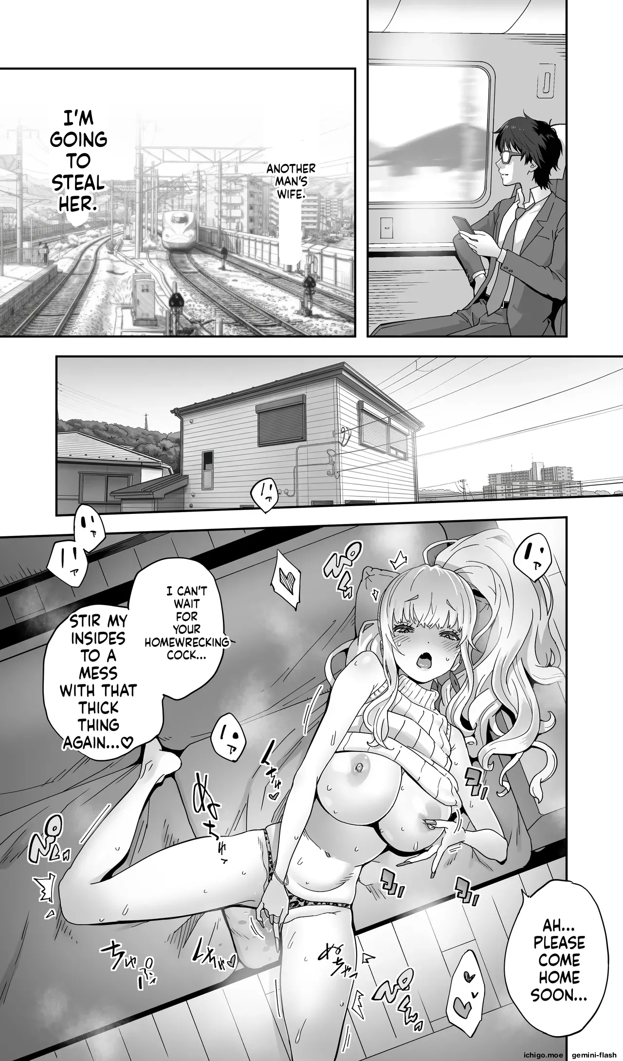 Jimoto no Doukyuusei Gal ga Hitozuma ni Nattete Nama Tanetsuke Saserareteru. page 69