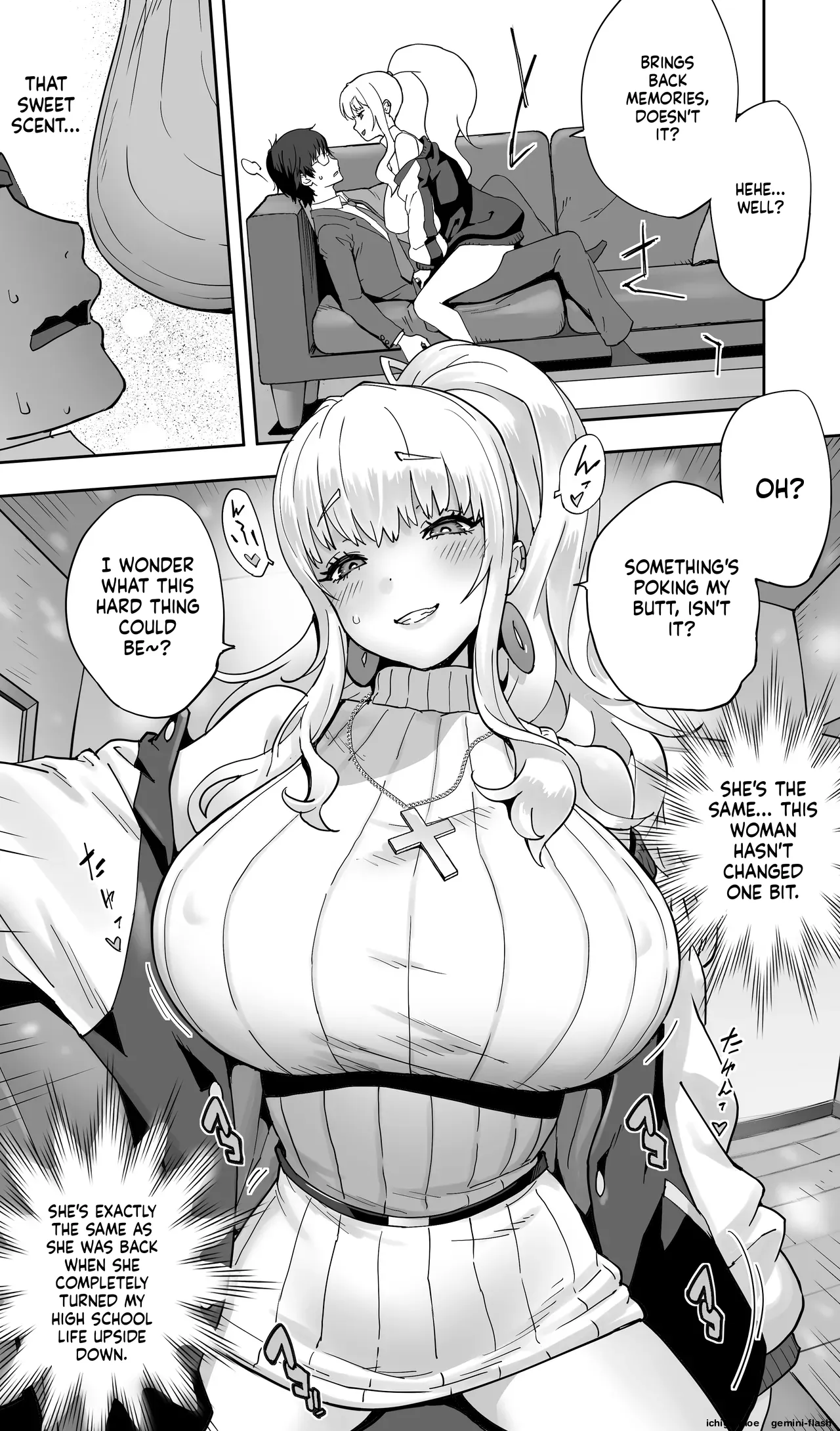 Jimoto no Doukyuusei Gal ga Hitozuma ni Nattete Nama Tanetsuke Saserareteru. page 8