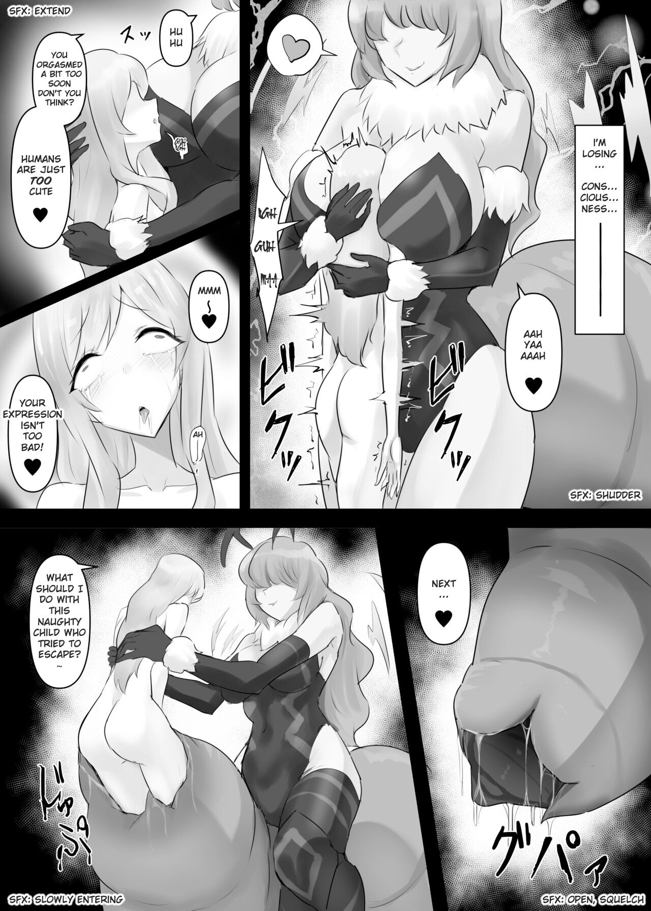 Jingai Lez Rape - Queen Bee Hen page 14