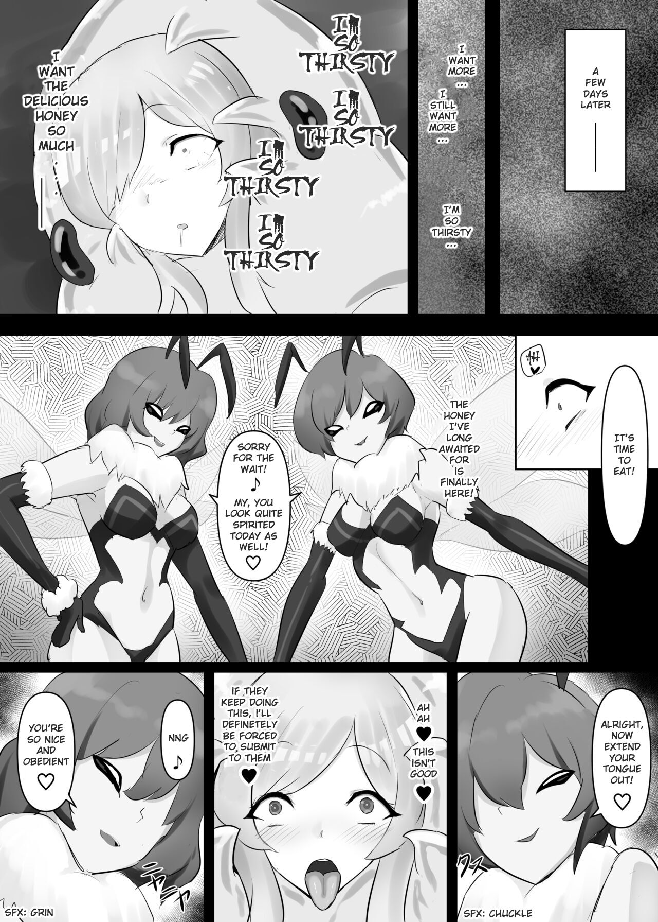 Jingai Lez Rape - Queen Bee Hen page 19