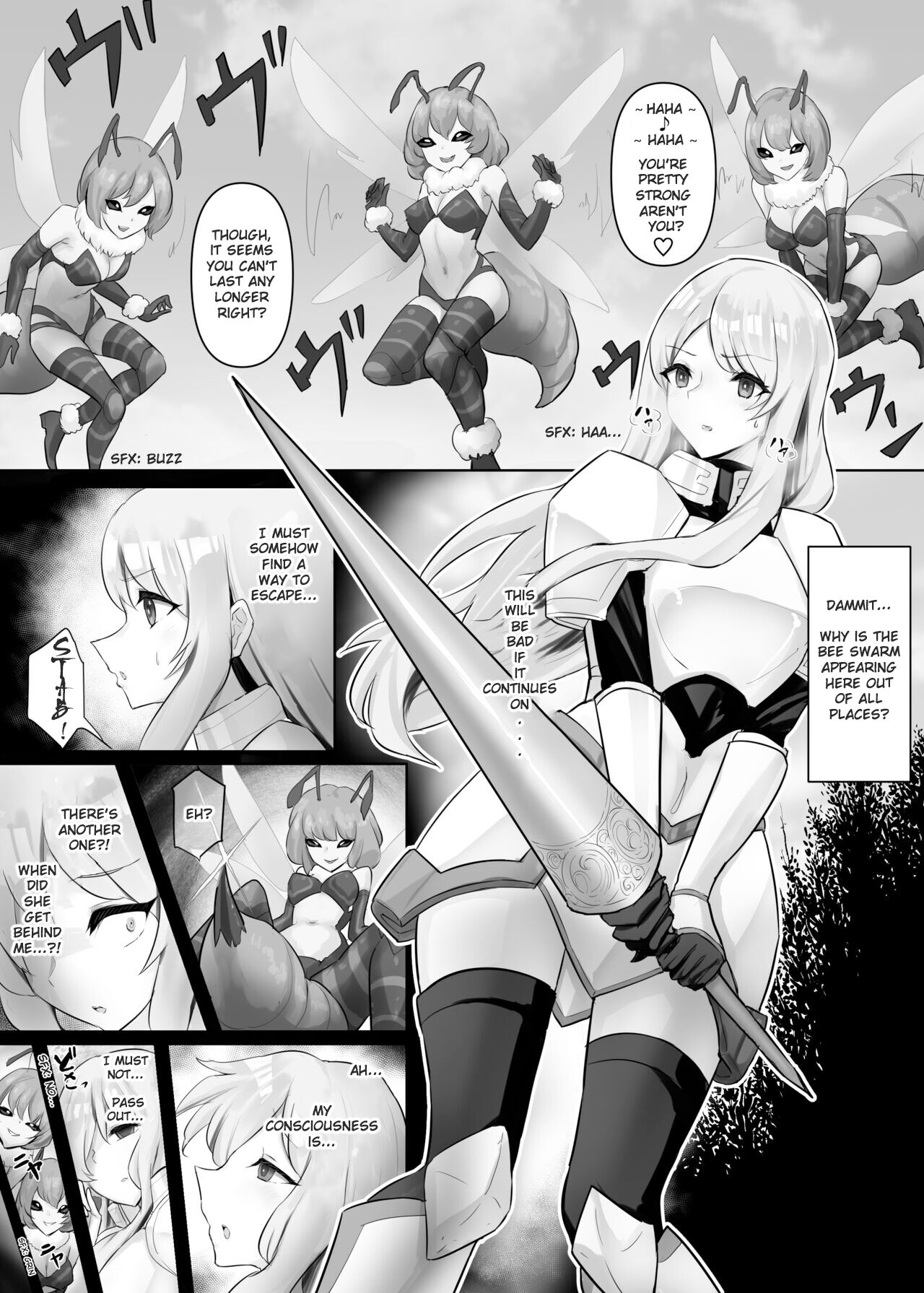 Jingai Lez Rape - Queen Bee Hen page 2
