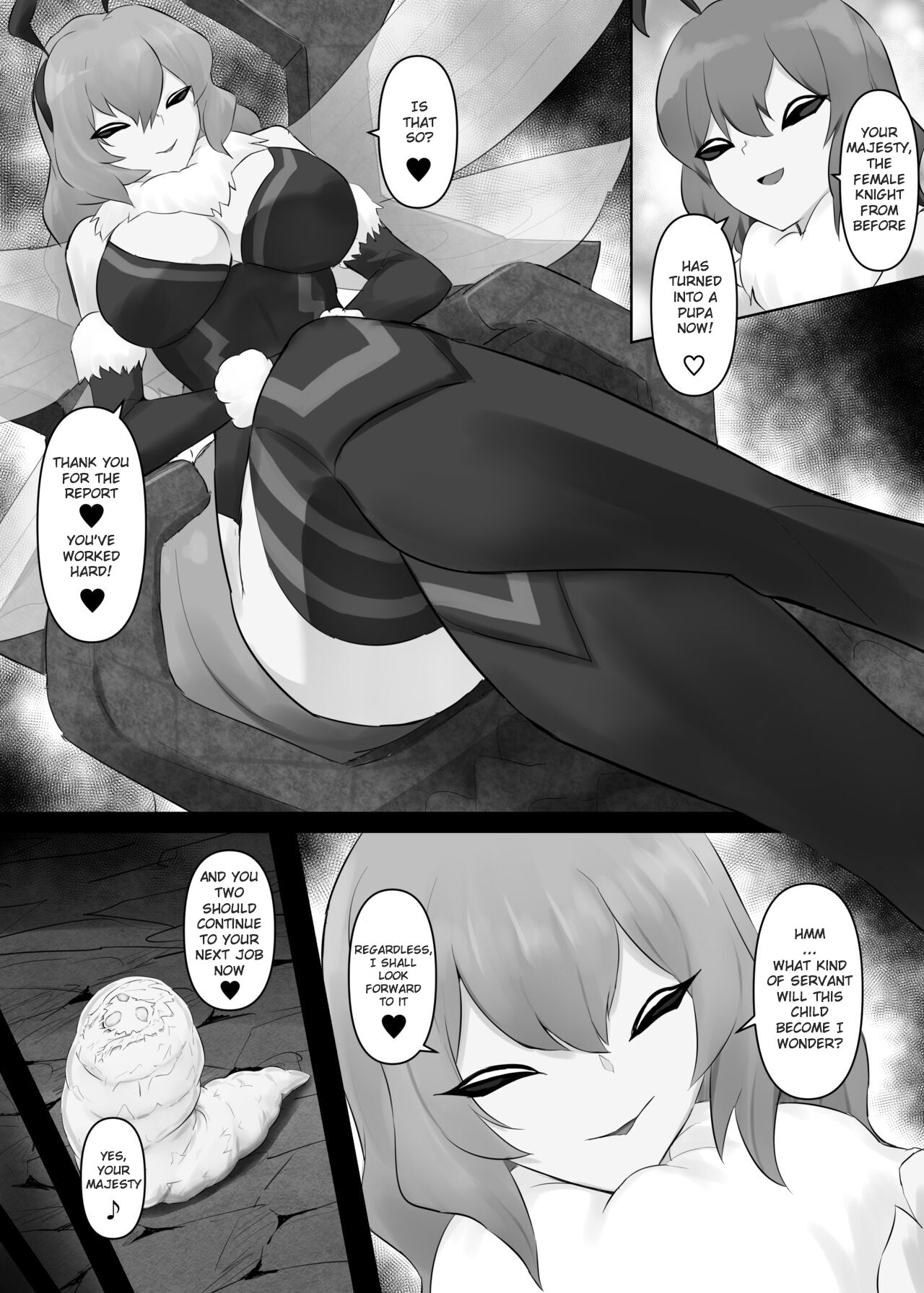 Jingai Lez Rape - Queen Bee Hen page 27