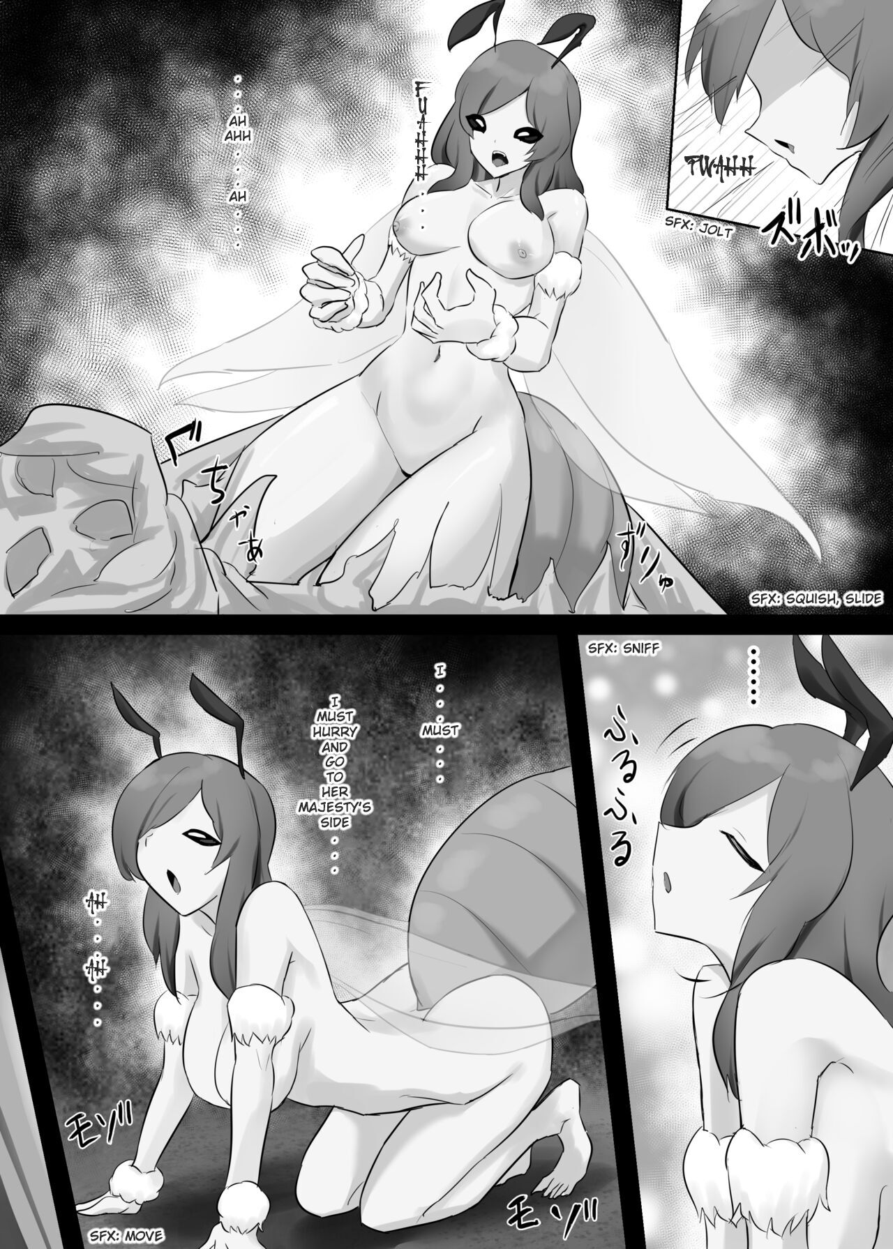 Jingai Lez Rape - Queen Bee Hen page 29