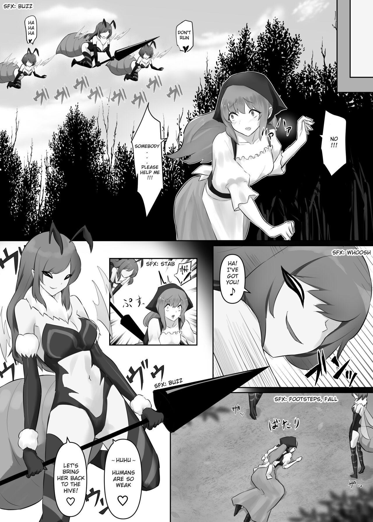 Jingai Lez Rape - Queen Bee Hen page 31