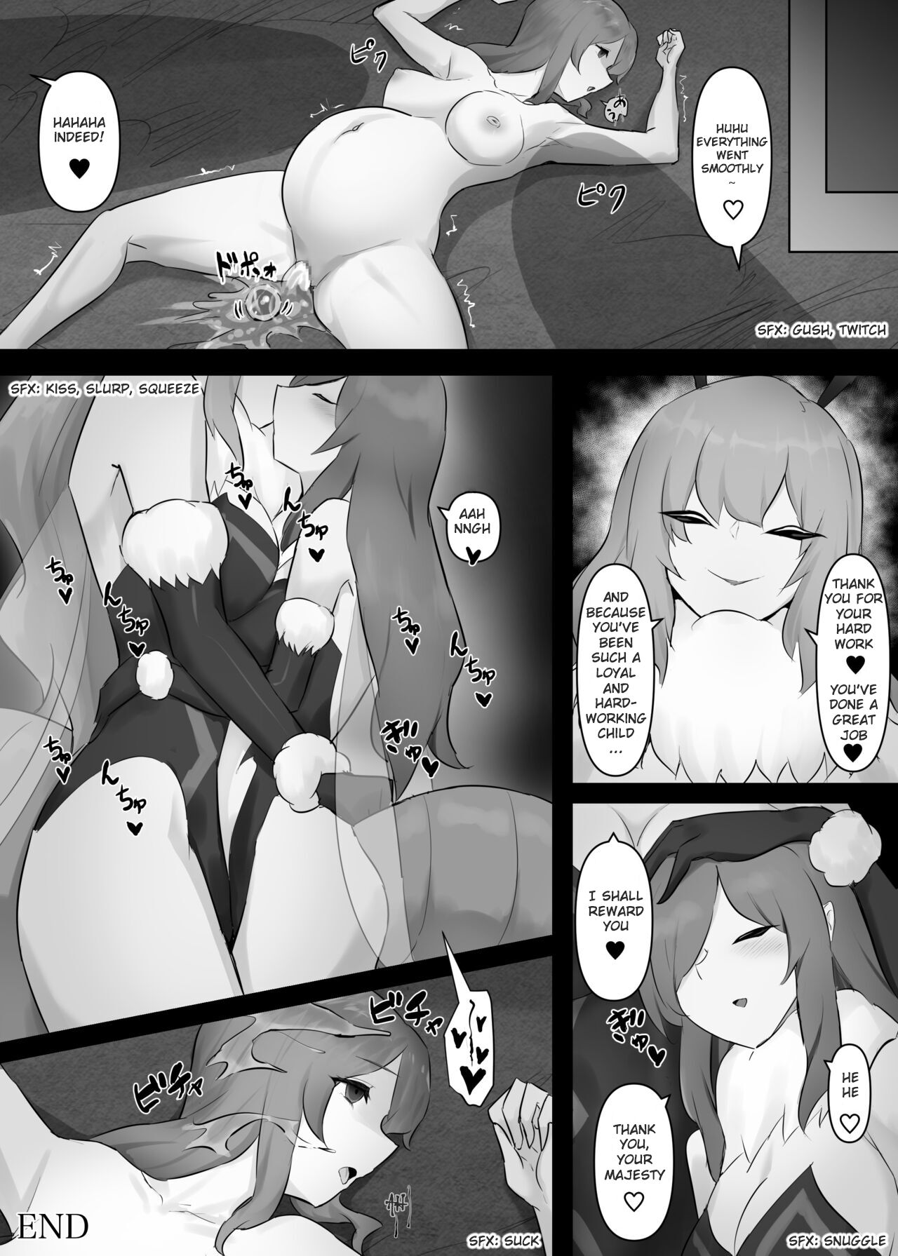 Jingai Lez Rape - Queen Bee Hen page 33