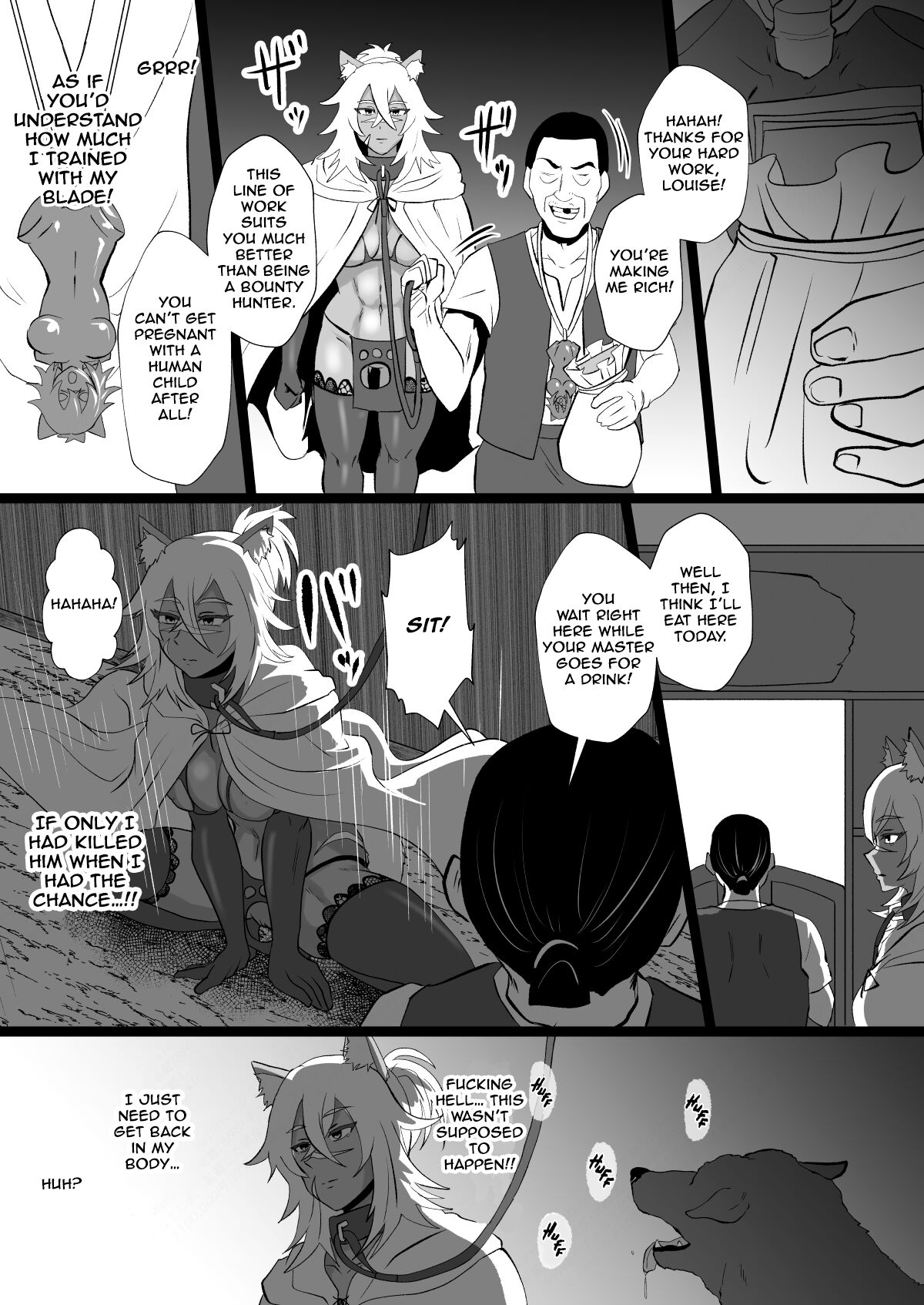 Jinkaku Haisetsu de Kuso Zako Touzoku ni Karada o Ubawareta Ue ni Benri ni Tsukawareta "Gouken no Jorou" Louise page 18