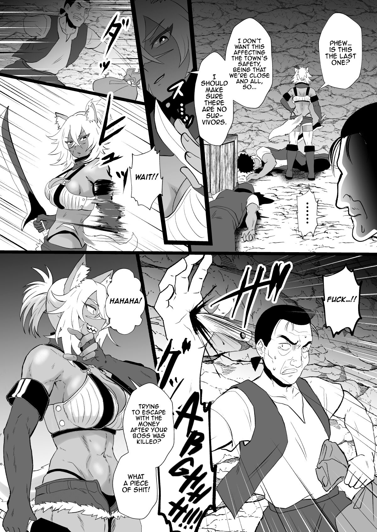 Jinkaku Haisetsu de Kuso Zako Touzoku ni Karada o Ubawareta Ue ni Benri ni Tsukawareta "Gouken no Jorou" Louise page 3